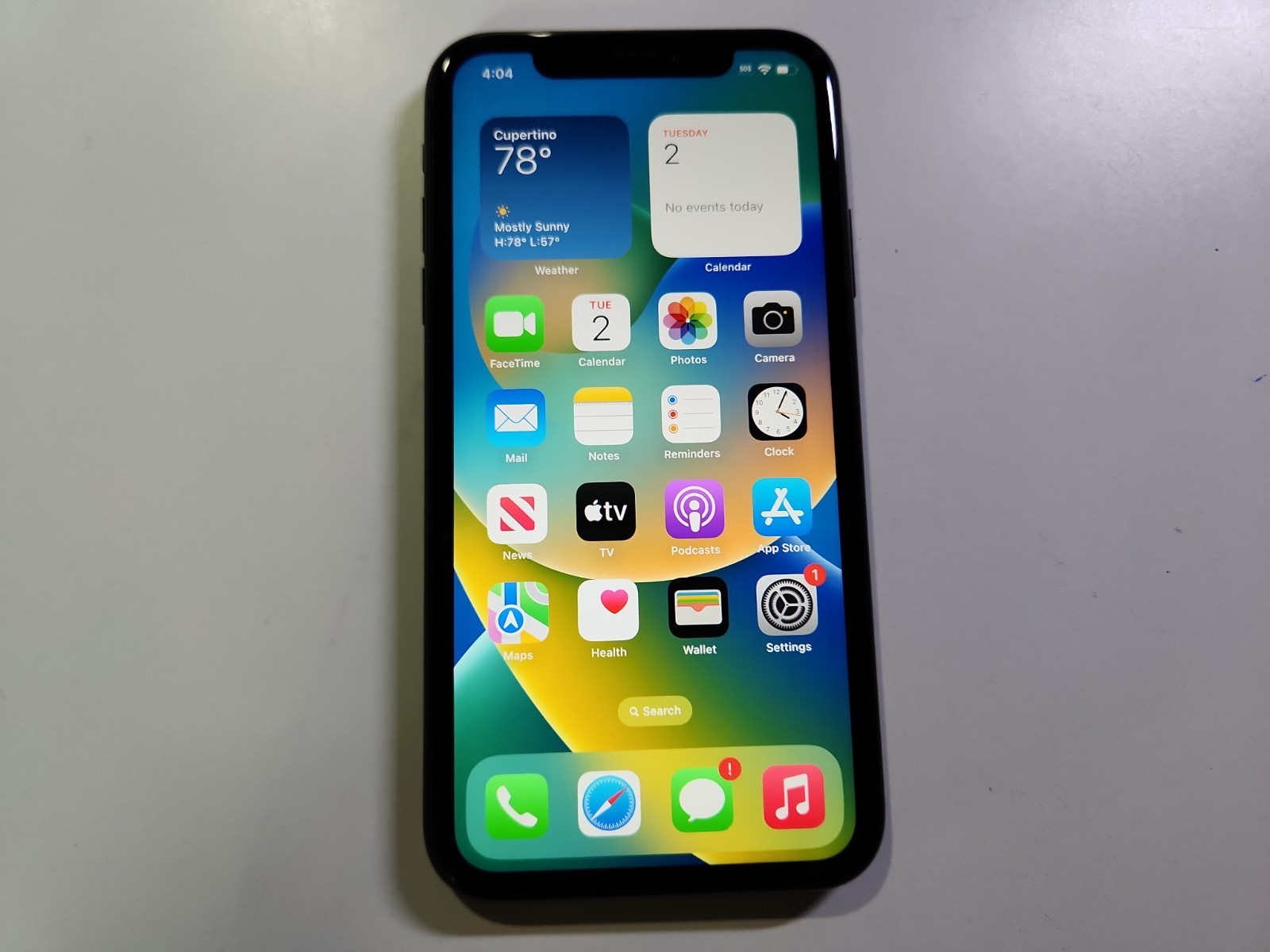 Apple iPhone XR A1984 64GB Factory Unlocked Clean IMEI Batt = 91% iOS 16.3 *RARE