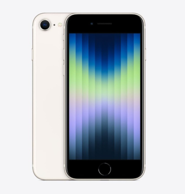 Apple iPhone SE 3rd 5G 128GB STARLIGHT 2022 (UNLOCKED) 🔋100% BATTERY🔋 ❖SEALED❖