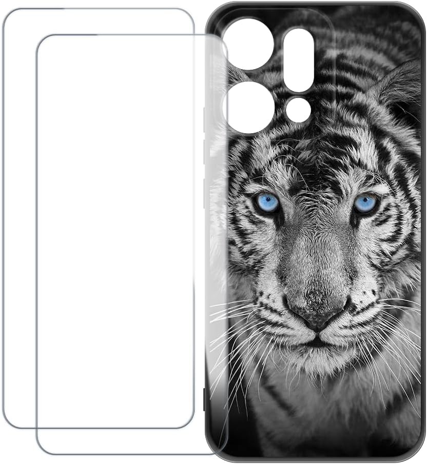 Oppo Reno 14 Pro 5G China Case Colorful Custom Cover with 2 Pack Tempered Glass