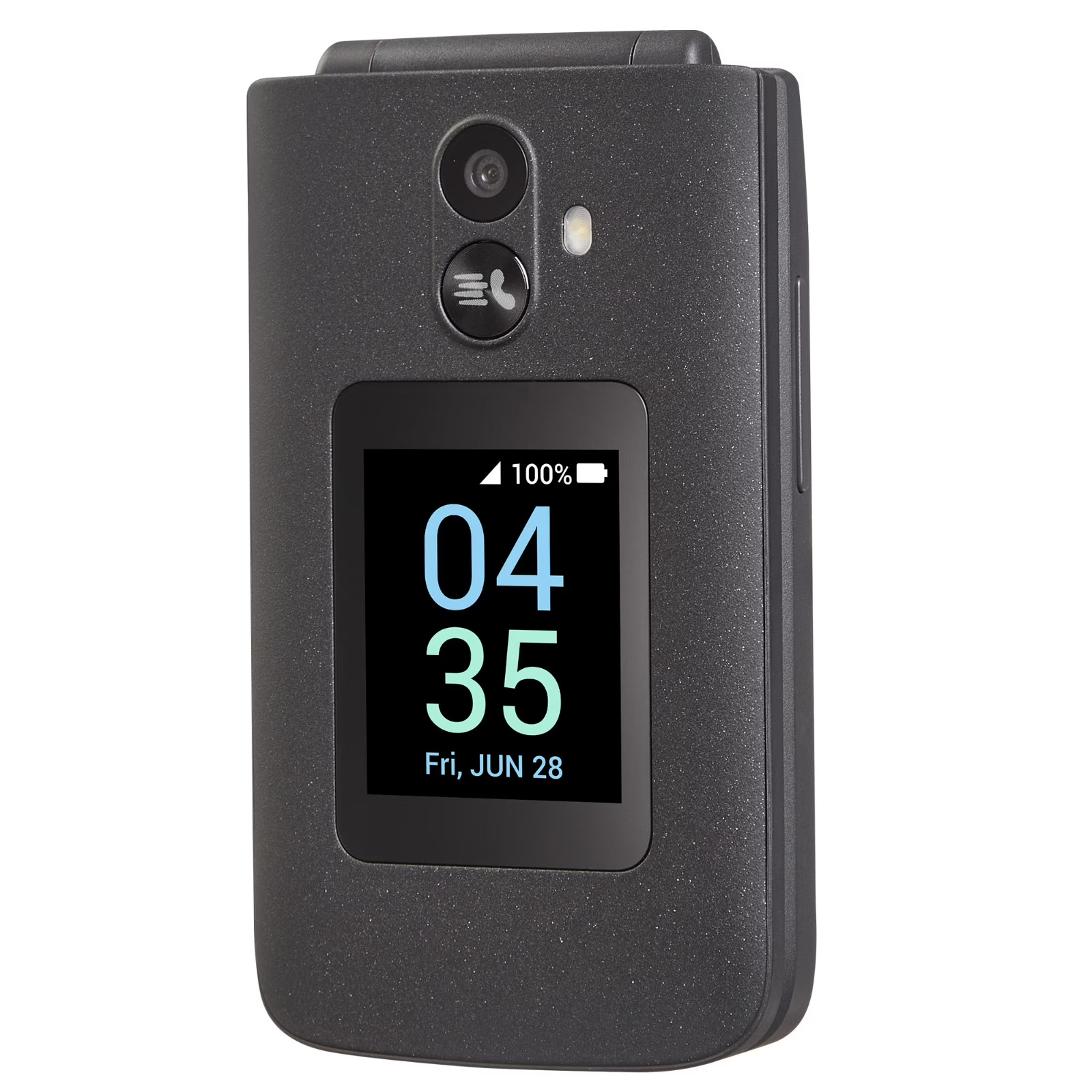 TCL Flip 3 Tracfone – New Sealed – 4G LTE Flip Phone – Model T435D – Gray