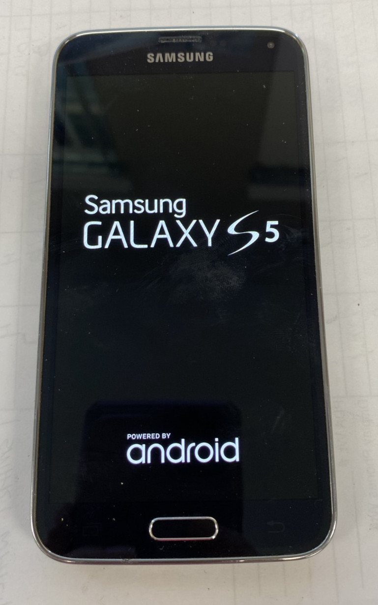 Samsung Galaxy S5 SM-G900A 16GB AT&T GSM Unlocked -Black Smartphone very good
