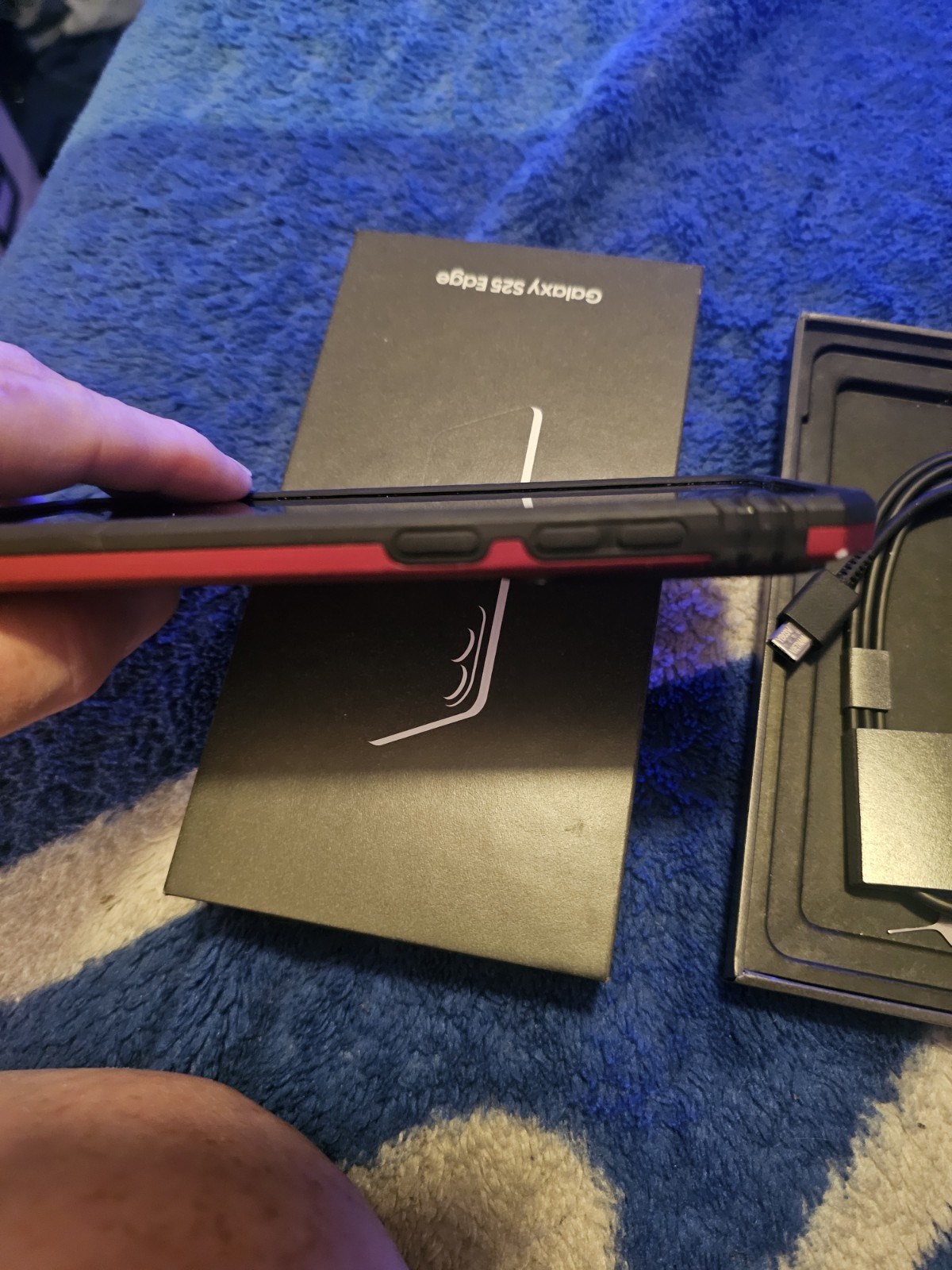 Samsung Galaxy S25 Edge – 256 GB – Titanium Jetblack (AT&T)