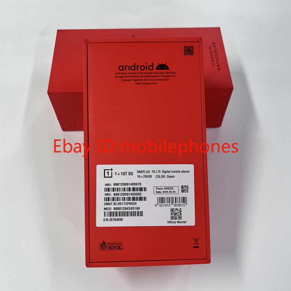 OnePlus 10T 5G 6.7” 120Hz 12/16GB RAM 256GB/512GB 50MP SD8+Gen1 50MP 4800mAh
