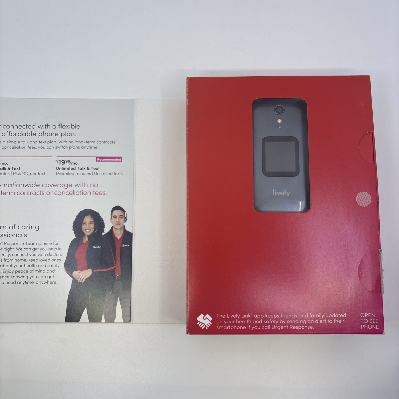 Jitterbug Flip2 • Graphite • Large Screen • Big Buttons • Urgent Response Button