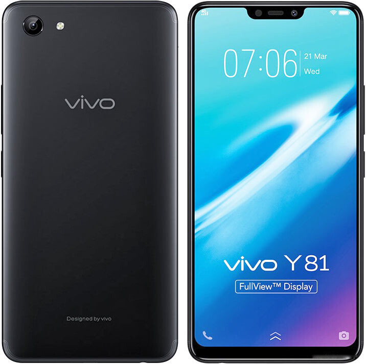 Original VIVO Y81 4G LTE Dual SIM 13.0MP 3GB RAM 32GB ROM Android Phone