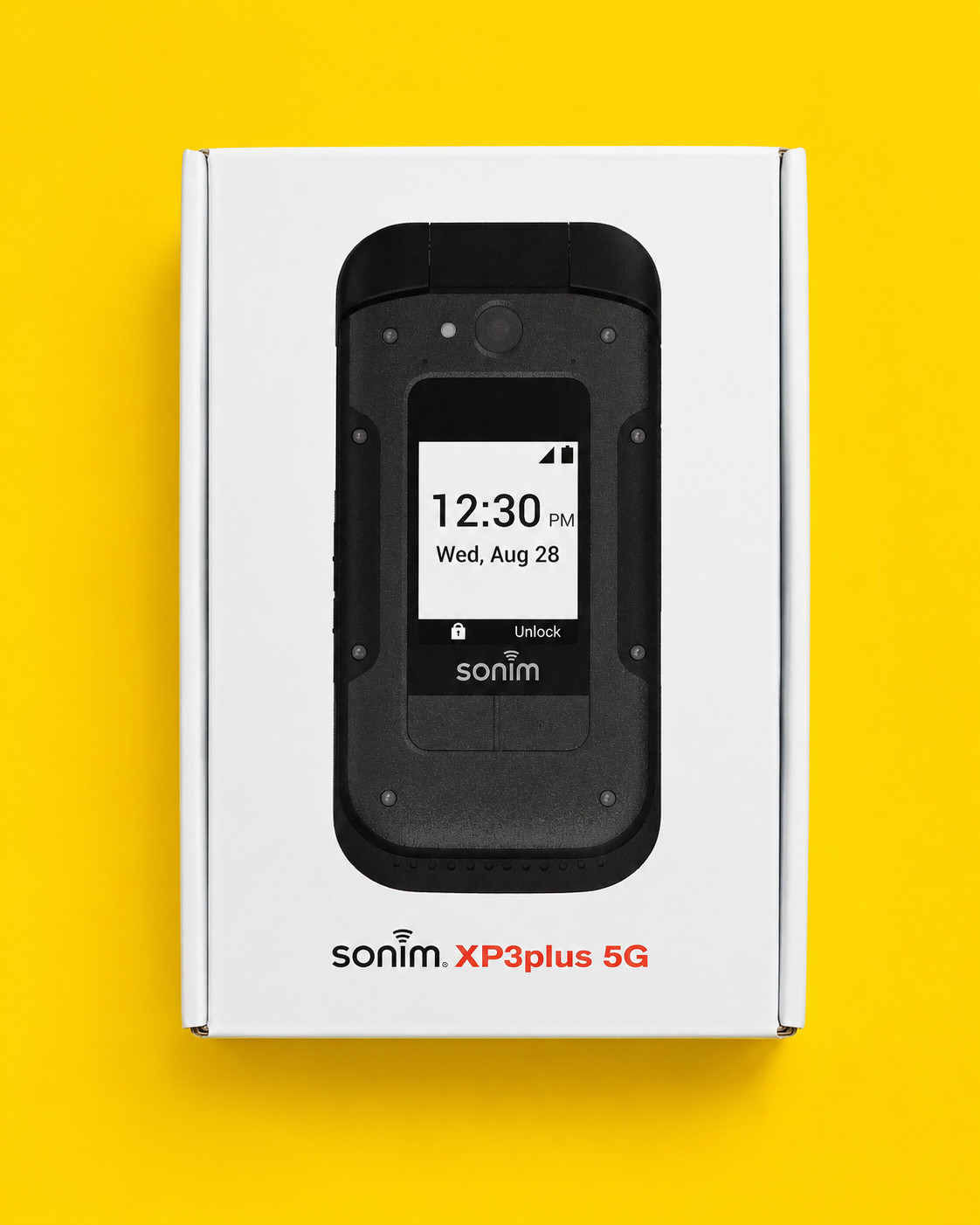 Sonim XP3 Plus 5G X320 T-Mobile Ultra Rugged 32GB Camera Flip Phone Unlocked