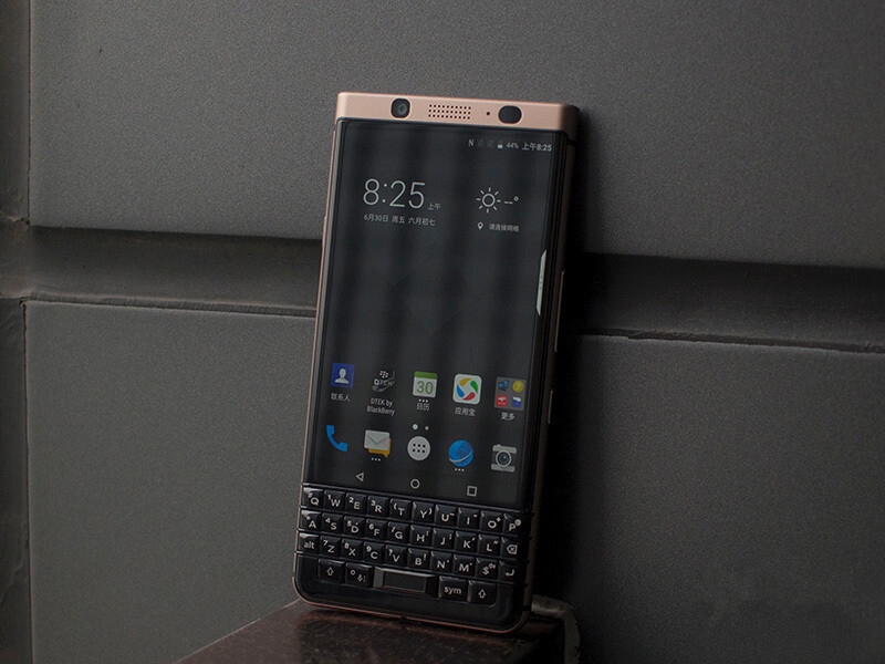 BlackBerry Keyone 64GB 12MP Dual SIM Gold 4G LTE Unlocked Smartphone- New Sealed
