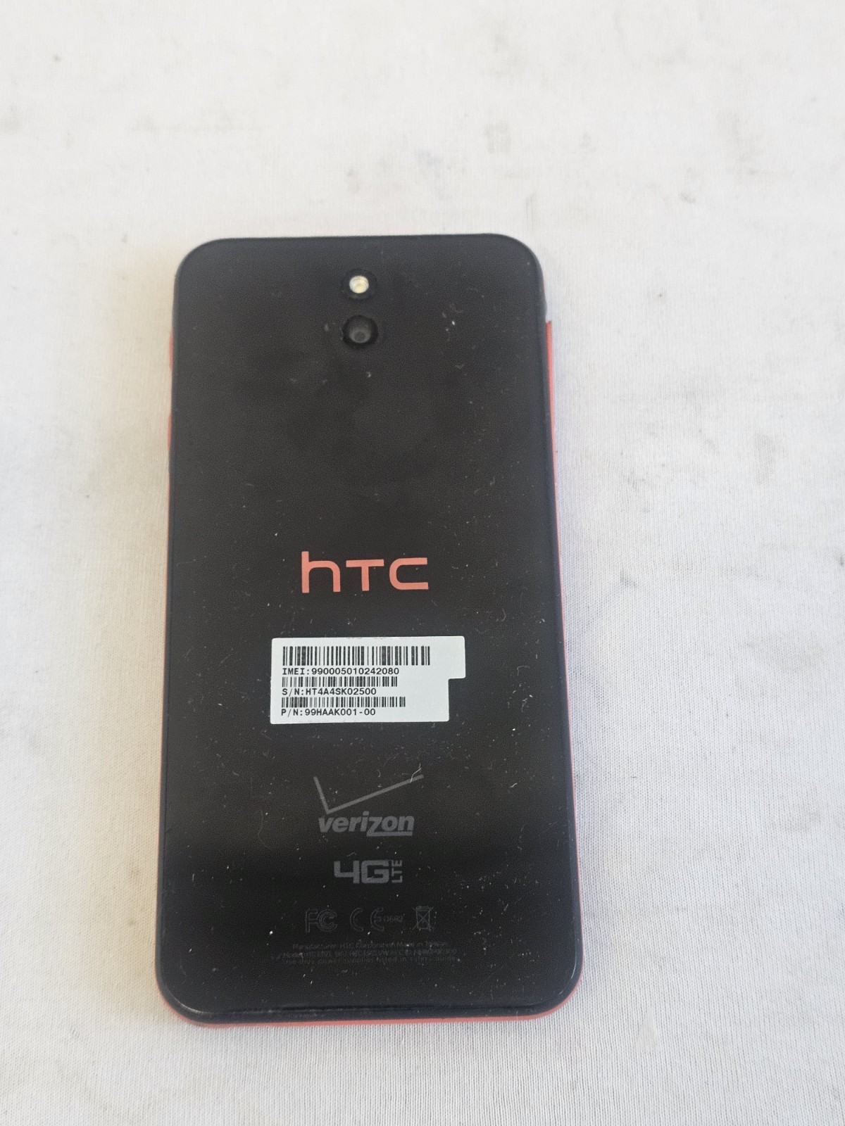 HTC HTC 3312LVW Carrier – Verizon Storage – 8GB Micro USB Tested and Working