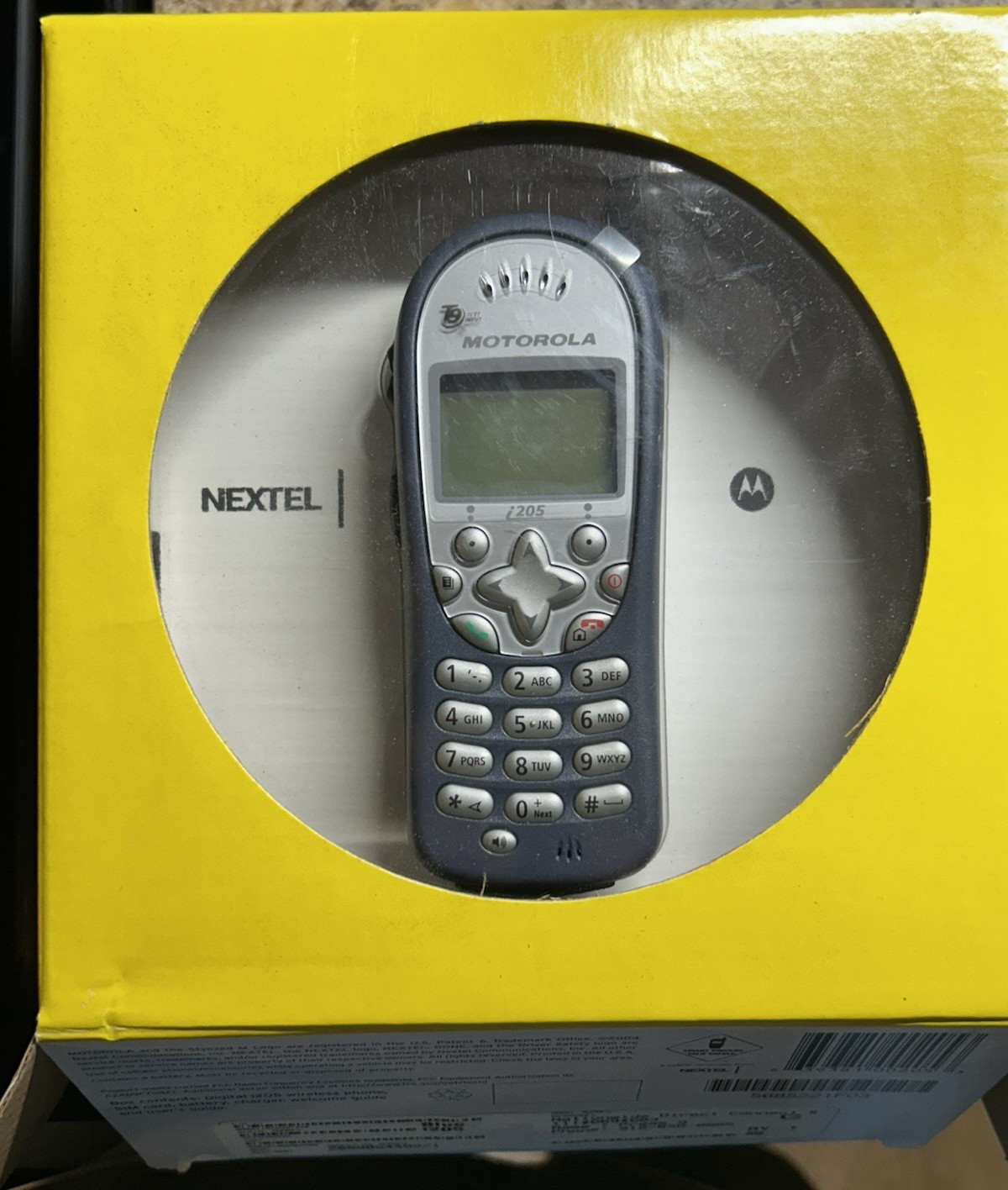 Motorola Nextel i205 – Cellular Phone Blue Brand New in original box