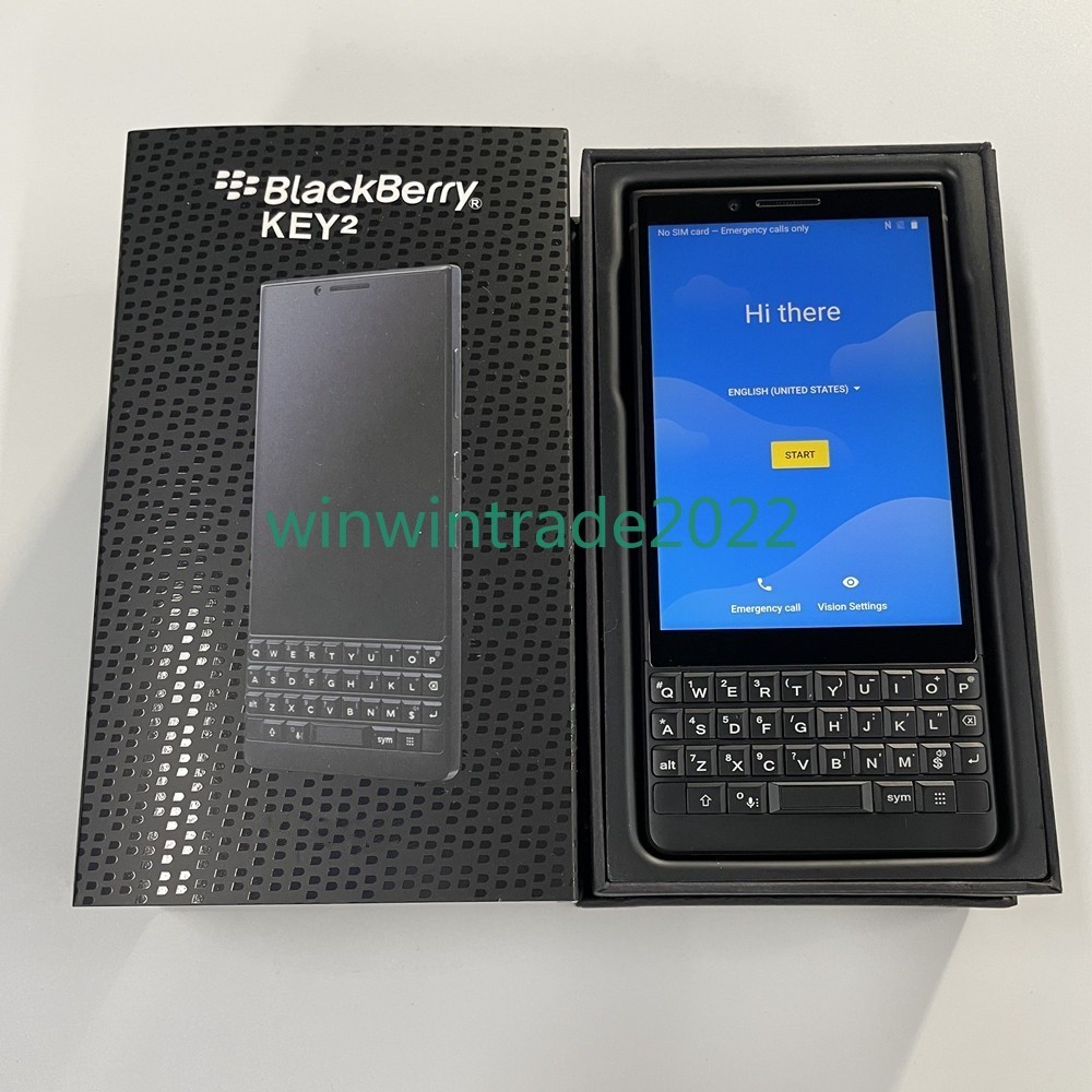BlackBerry KEY2 Single/Dual SIM 64GB/128GB Unlocked 3500mAh NewSealed Smartphone