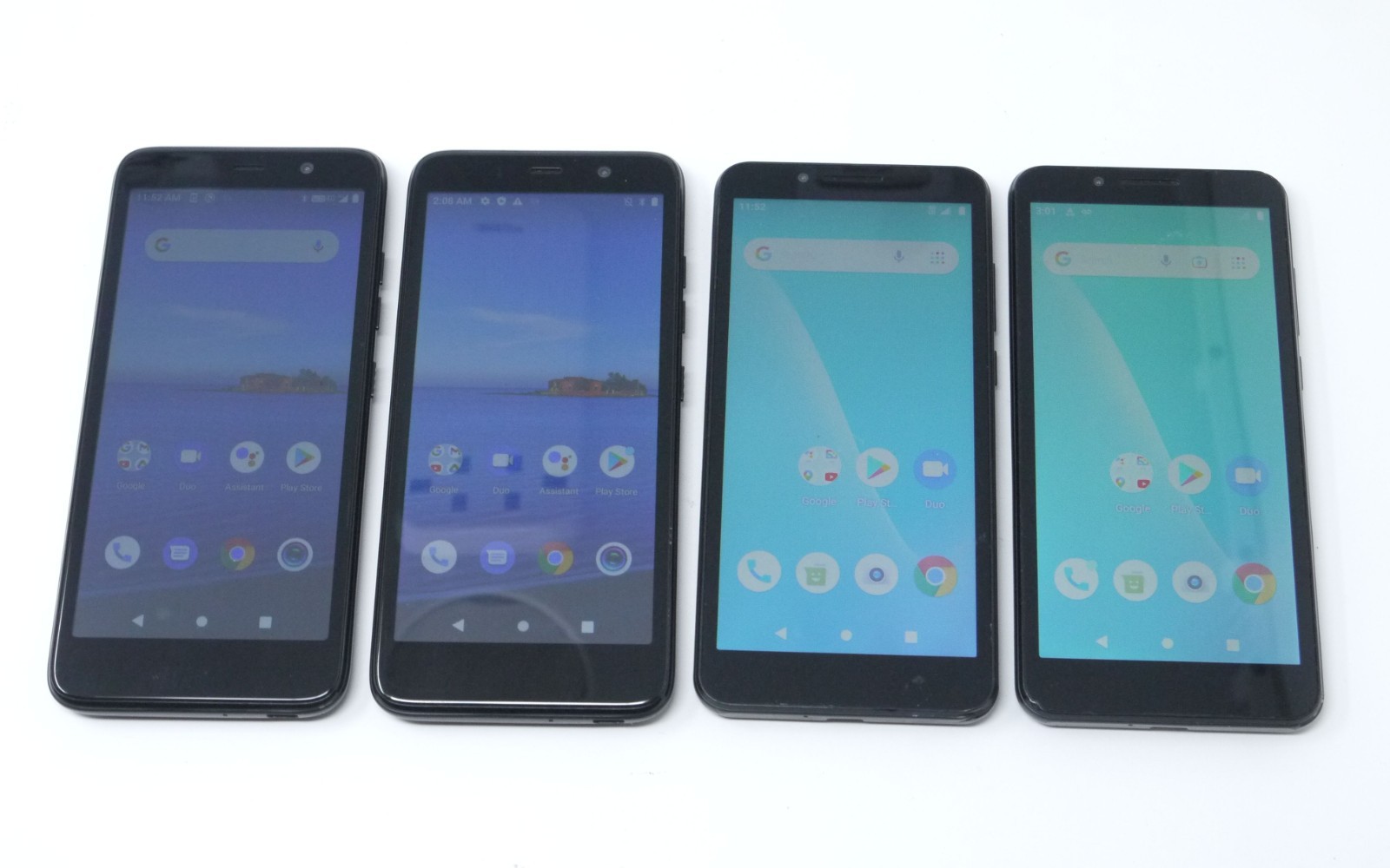 Lot of 4 Working Hot Pepper Serrano 3 / Schok Volt SV55 Android Smartphones