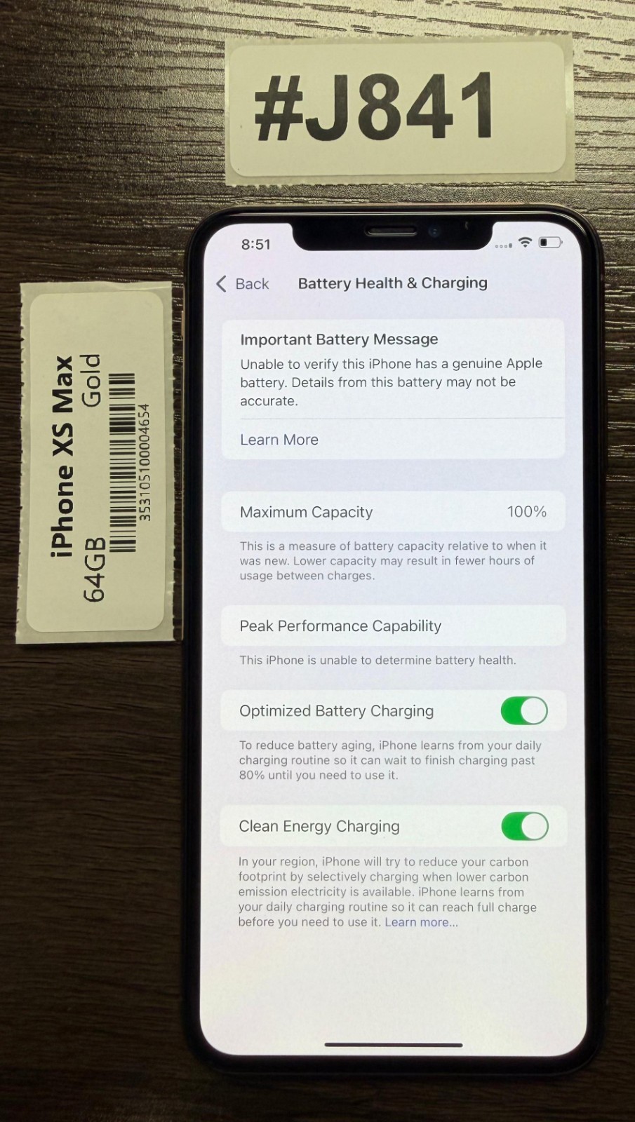 Apple iPhone XS Max 64GB Gold, Unlocked – Read Seller Notes
