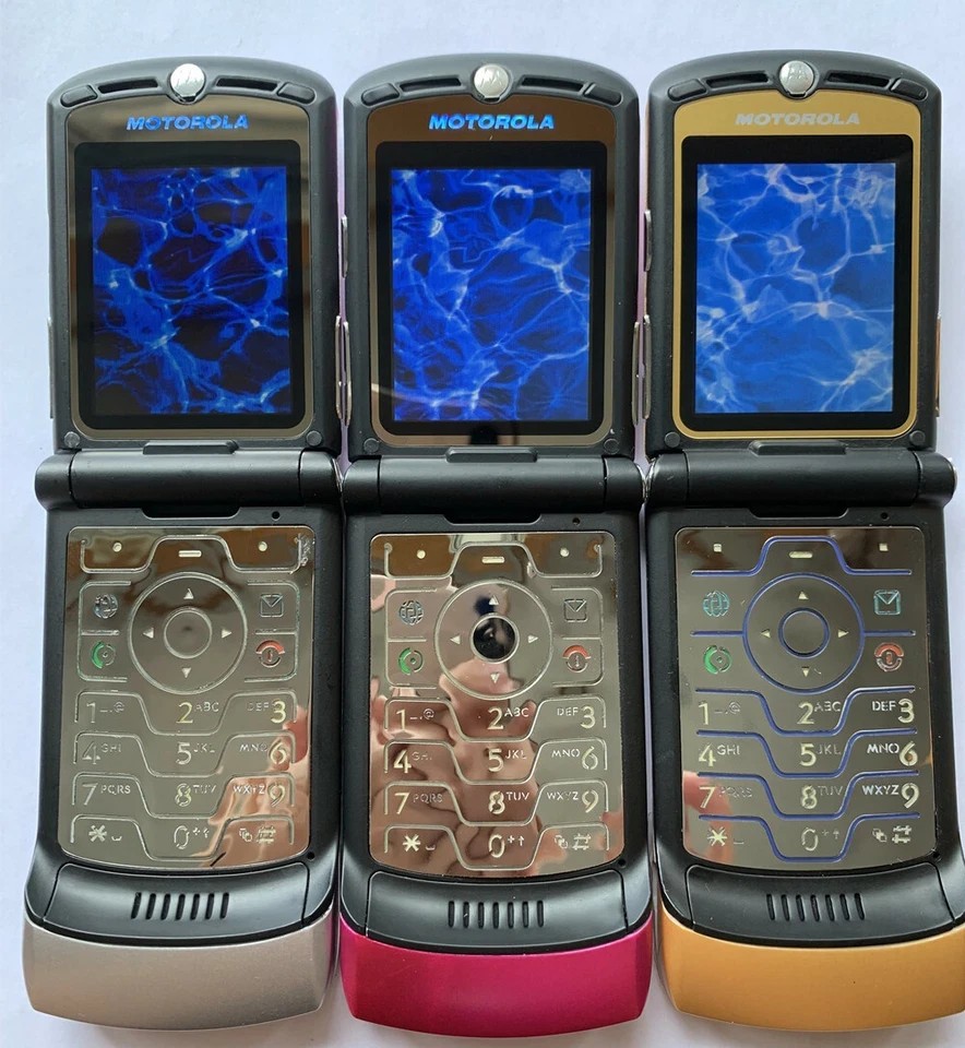 Original Unlocked Motorola RAZR V3i Retro Flip Phone – Pristine GRADE A+