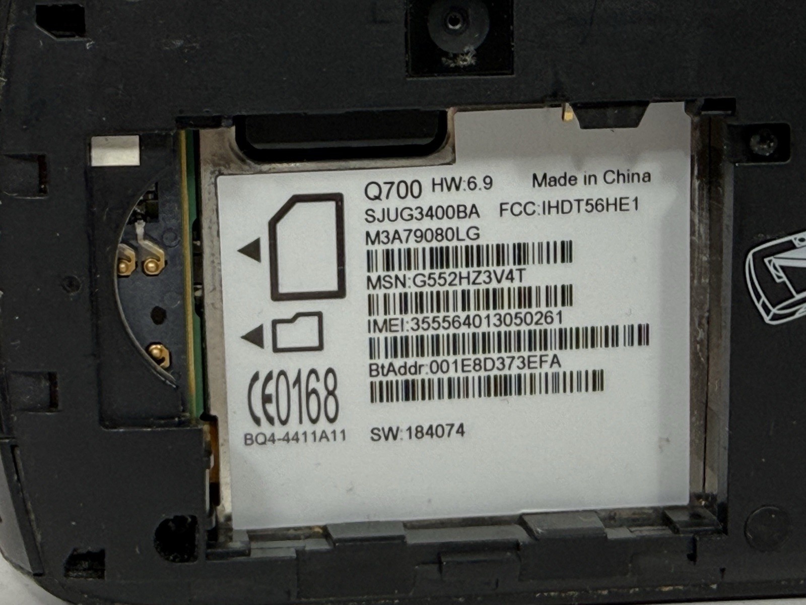 Motorola T-Mobile Sidekick Slide (Q700) 12MB QWERTY Cell Phone – POOR CONDITION