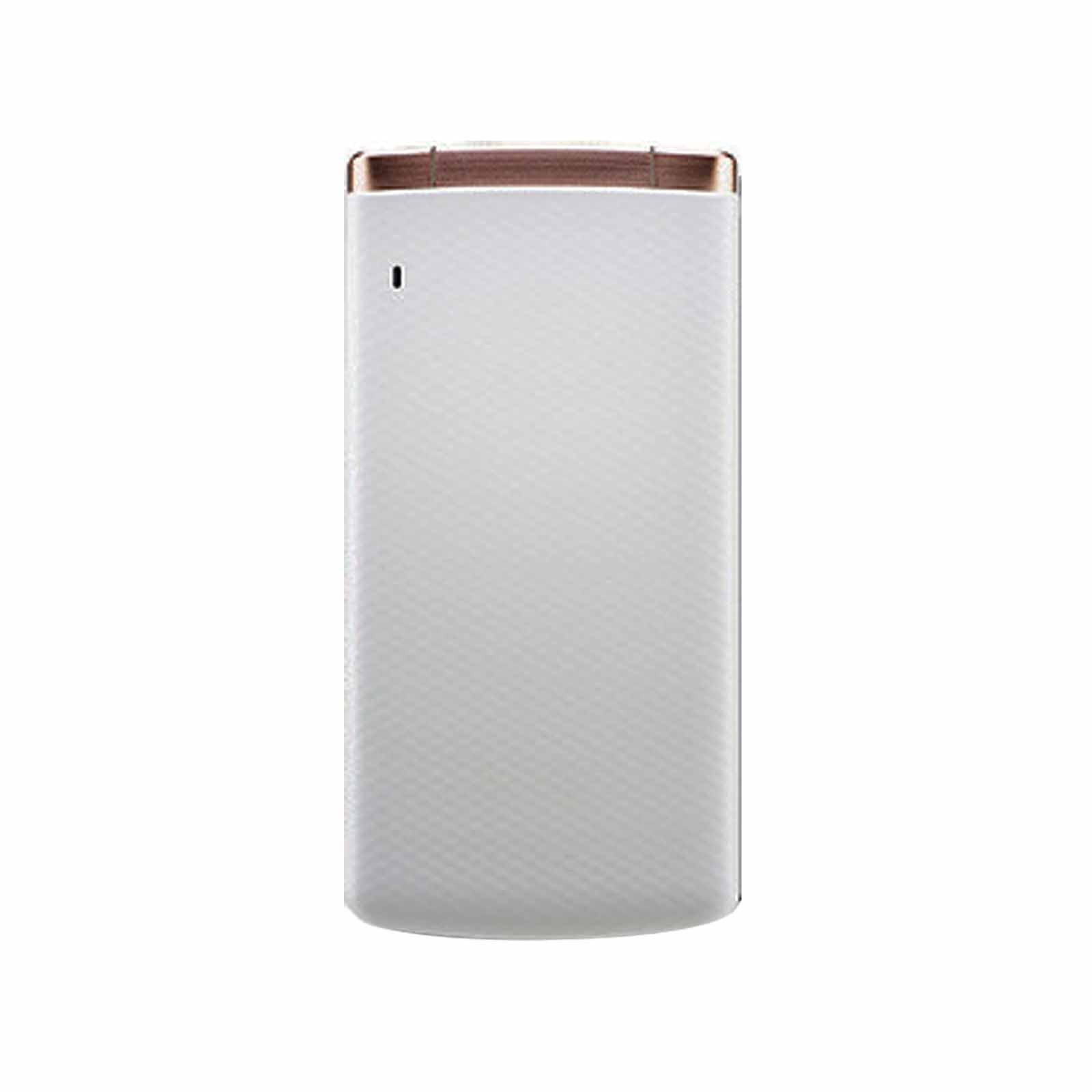 LG X100 Smart Folder White Unlocked 4G Android Flip Phone 16GB 3.3″ Clamshell