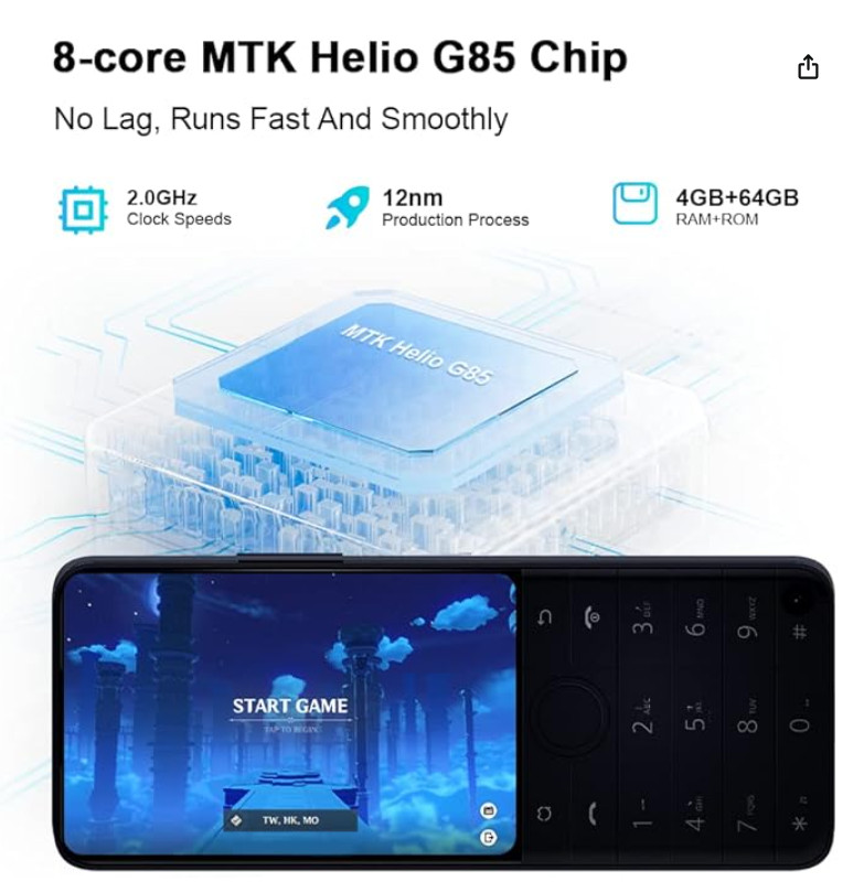 Qin F22 Pro – GOOGLE version. 8 MP Camera – 64GB –