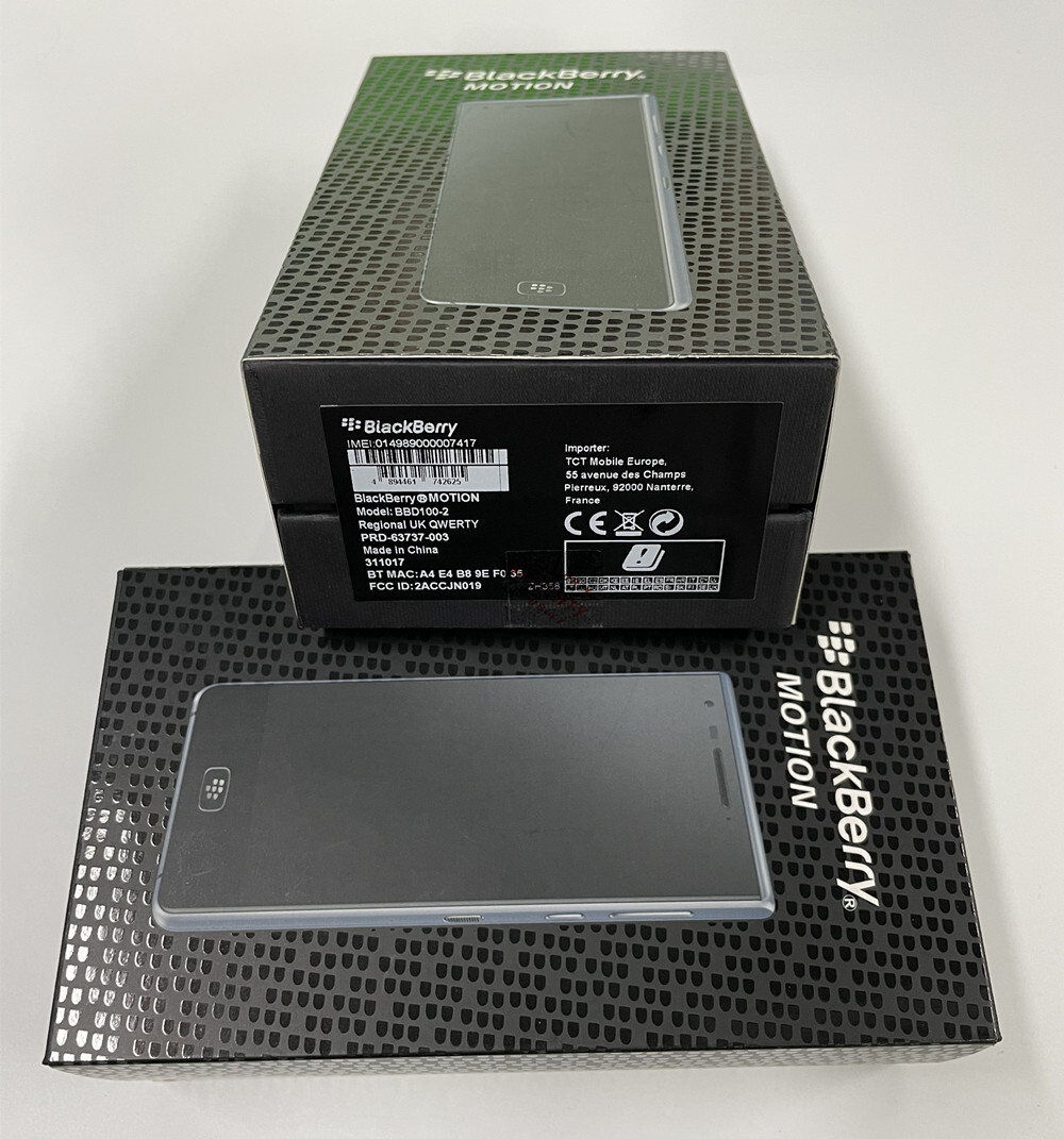 BlackBerry Motion BBD100-2 (Unlocked) 32GB 4GB RAM LTE Smartphone- New Sealed