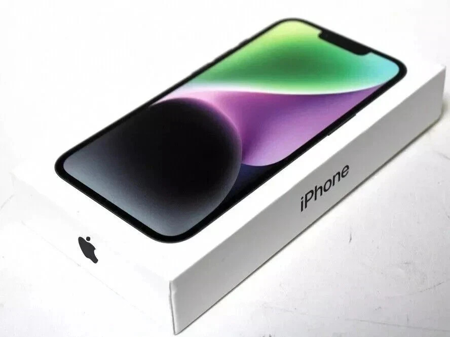 Apple iPhone 14 128 GB Midnight (Unlocked) 90% Original Bat RESEALED EXCELLENT