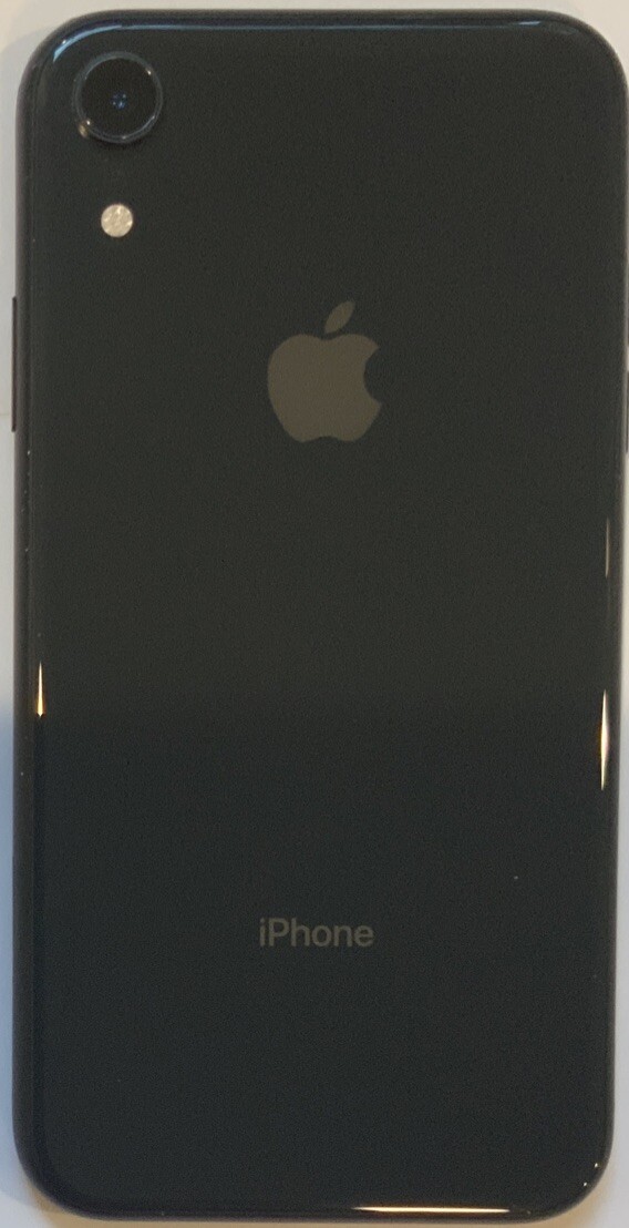 GSM UNLOCKED iPhone XR, 64GB A1984 MT3K2LL/A WITH CRACKED RENAR GLASS FOR REPAIR