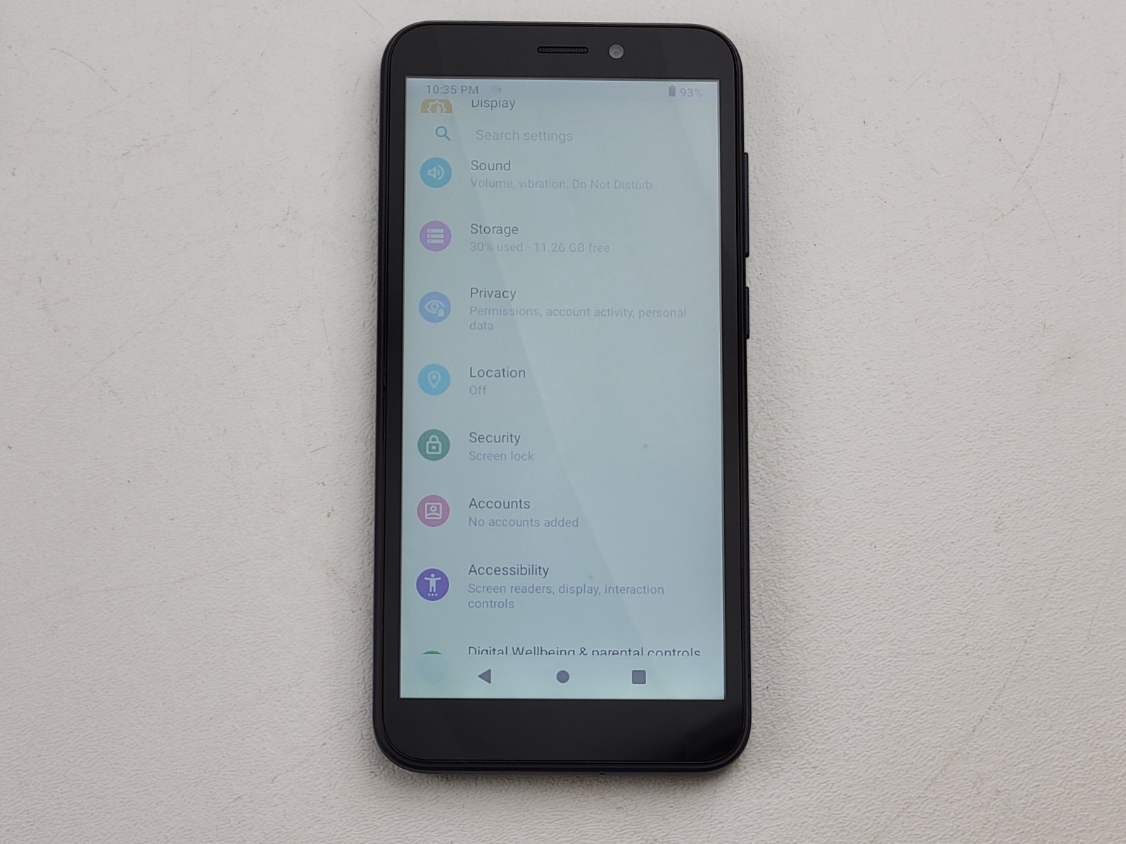 (USED) Tinno / Wiko Life 3 (U316AT) 16GB – Blue (GSM Unlocked) Smartphone
