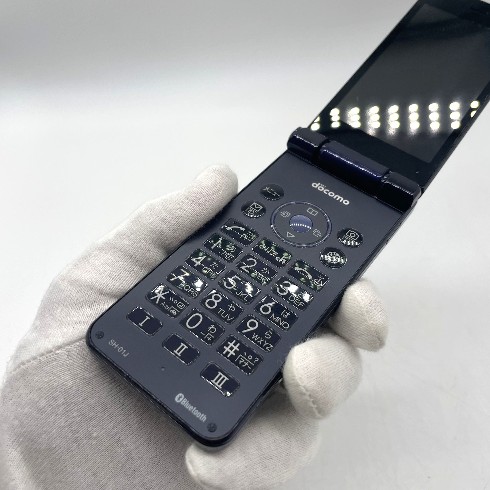 SHARP AQUOS SH-01J Black Android Flip Phone Unlocked SIM Free Japanese Keitai