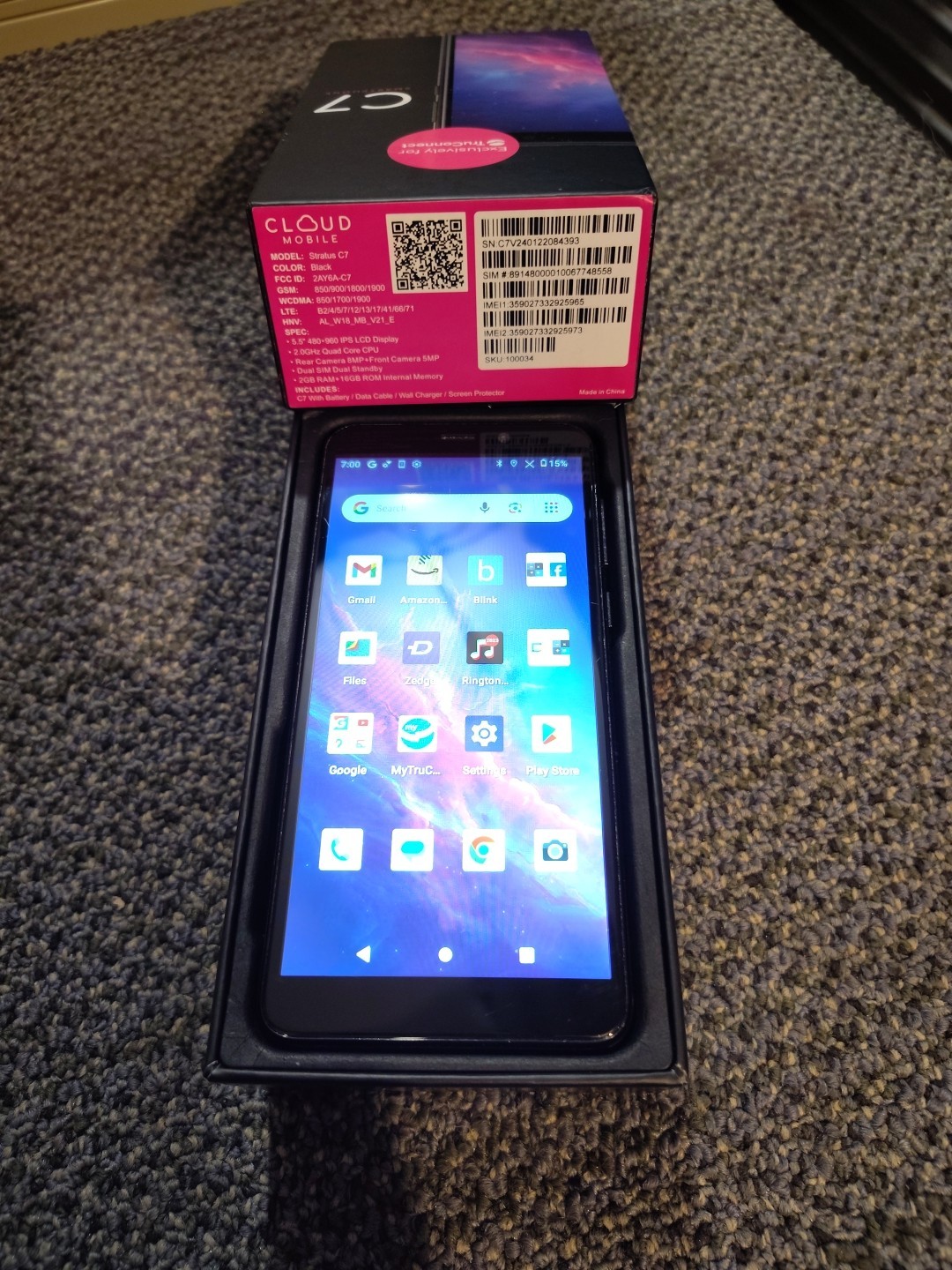 State Phone Obama Medicaid Free Smartphone TruConnect Cloud Status C7 Statephone