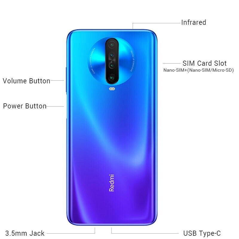Xiaomi Redmi K30 4G Android 6/128GB 8/128GB 8/258GB 64.0MP 4G LTE Phone 6.67″