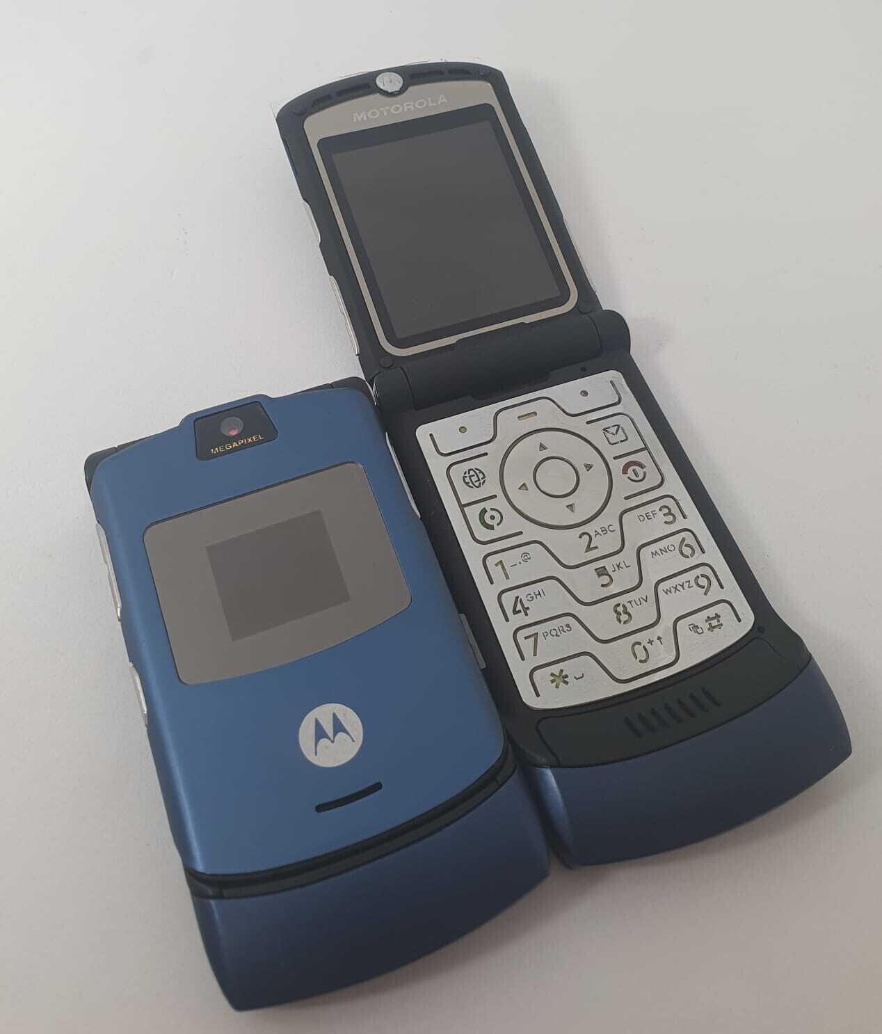 Motorola RAZR V3 V3i Retro Flip Phone – All Colours Unlocked – Pristine GRADE A+