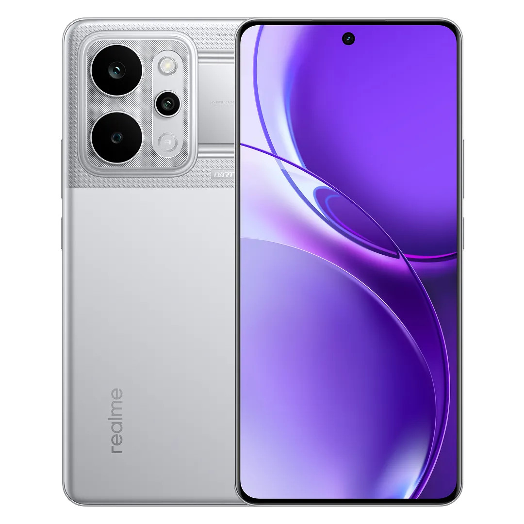 realme NARZO Power 5G (8GB+256GB Silver) Dimensity 7400 Ultra 5G Global Version.