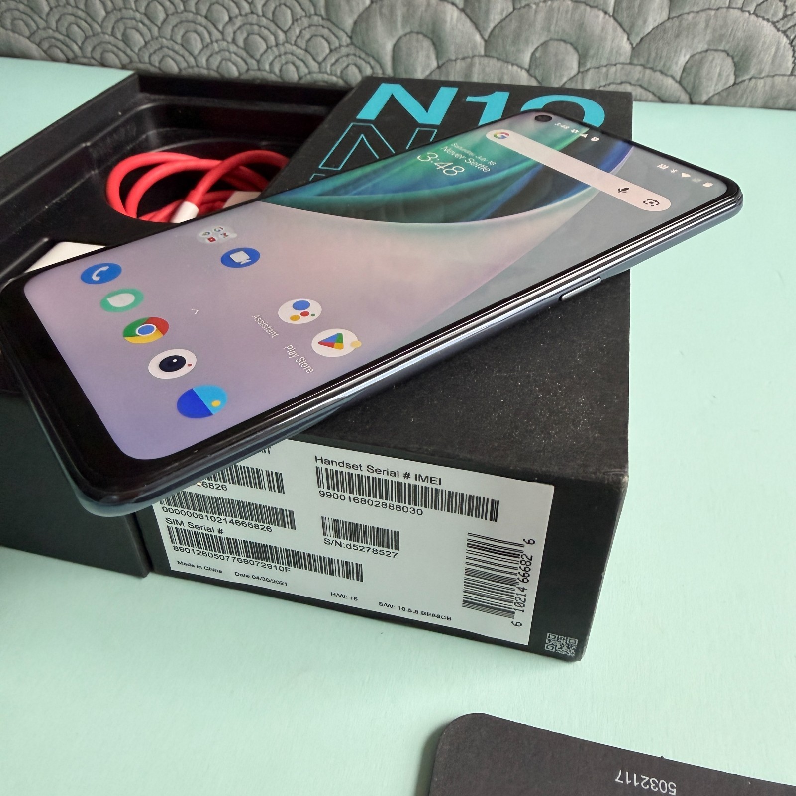 OnePlus Nord N10 5G – 128 GB – Midnight Ice (T-Mobile)