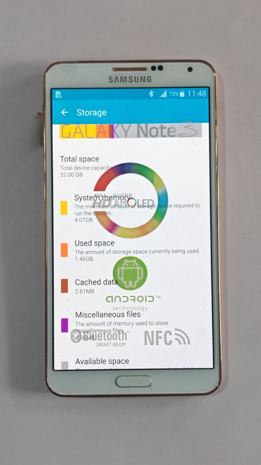 Samsung Galaxy Note 3 16/32/64 GB Unlocked Random Storage Capacity Random Color