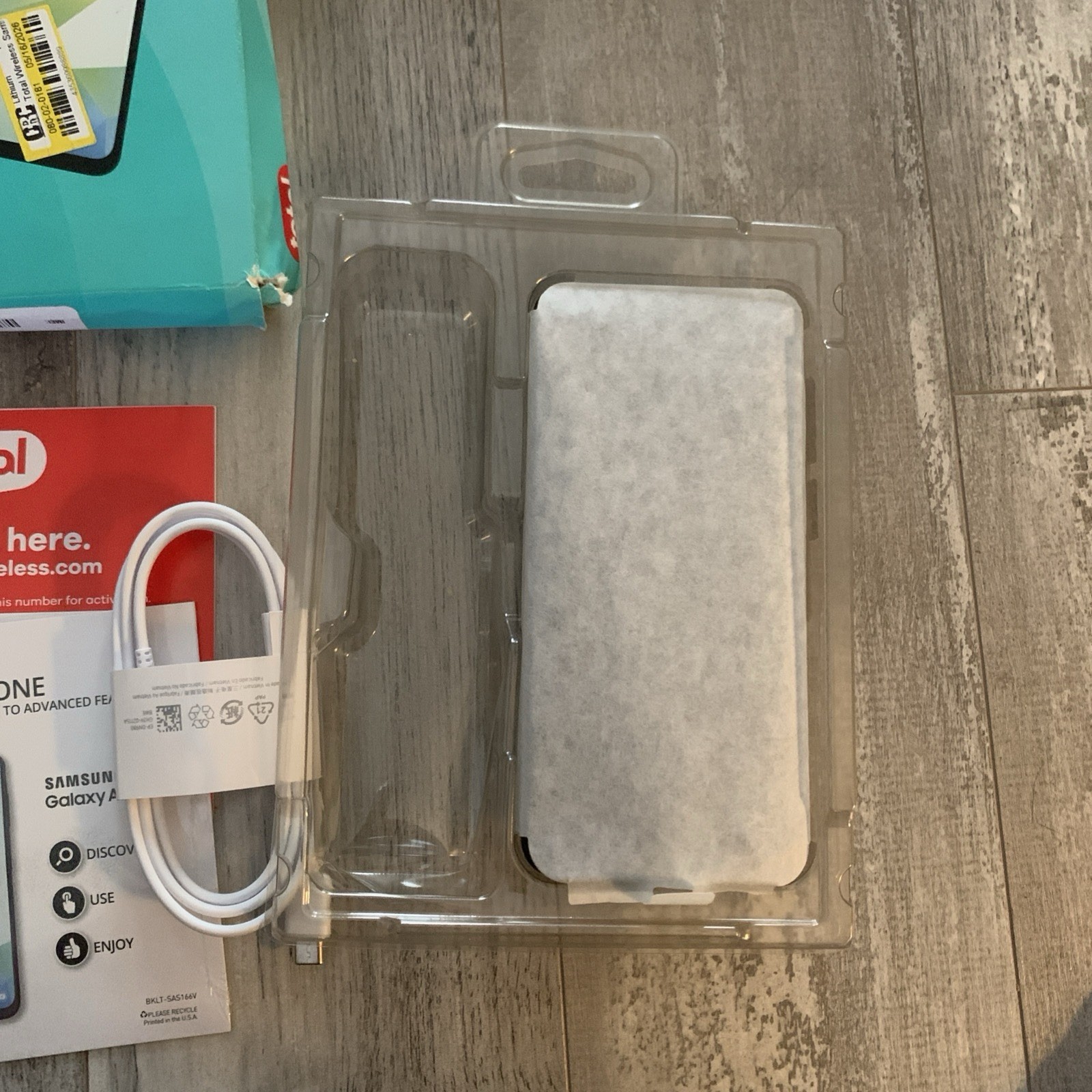 Samsung Galaxy A16 5G 6.7″ 128G Total Wireless Verizon 50MP Blue/Black New Open