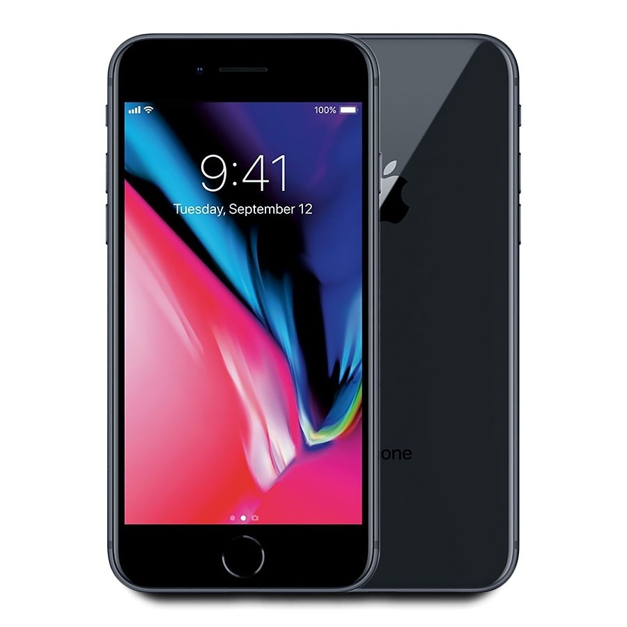 Apple 90%+ Battery iPhone 8 64GB Unlocked 4.7″ (Space Gray) A1863 w/Warranty