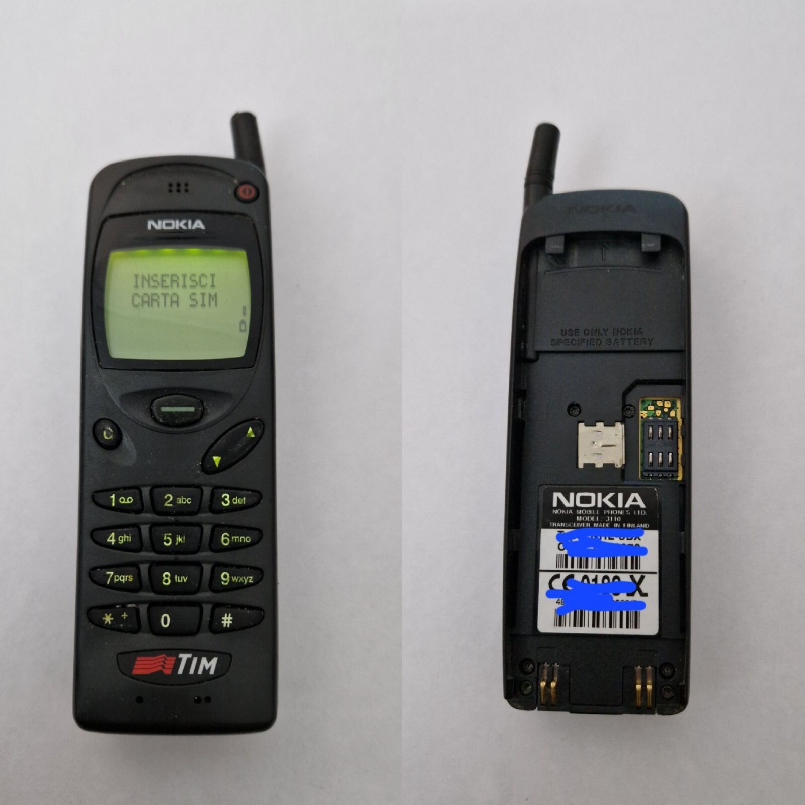 NOKIA 3110 CELL PHONE
