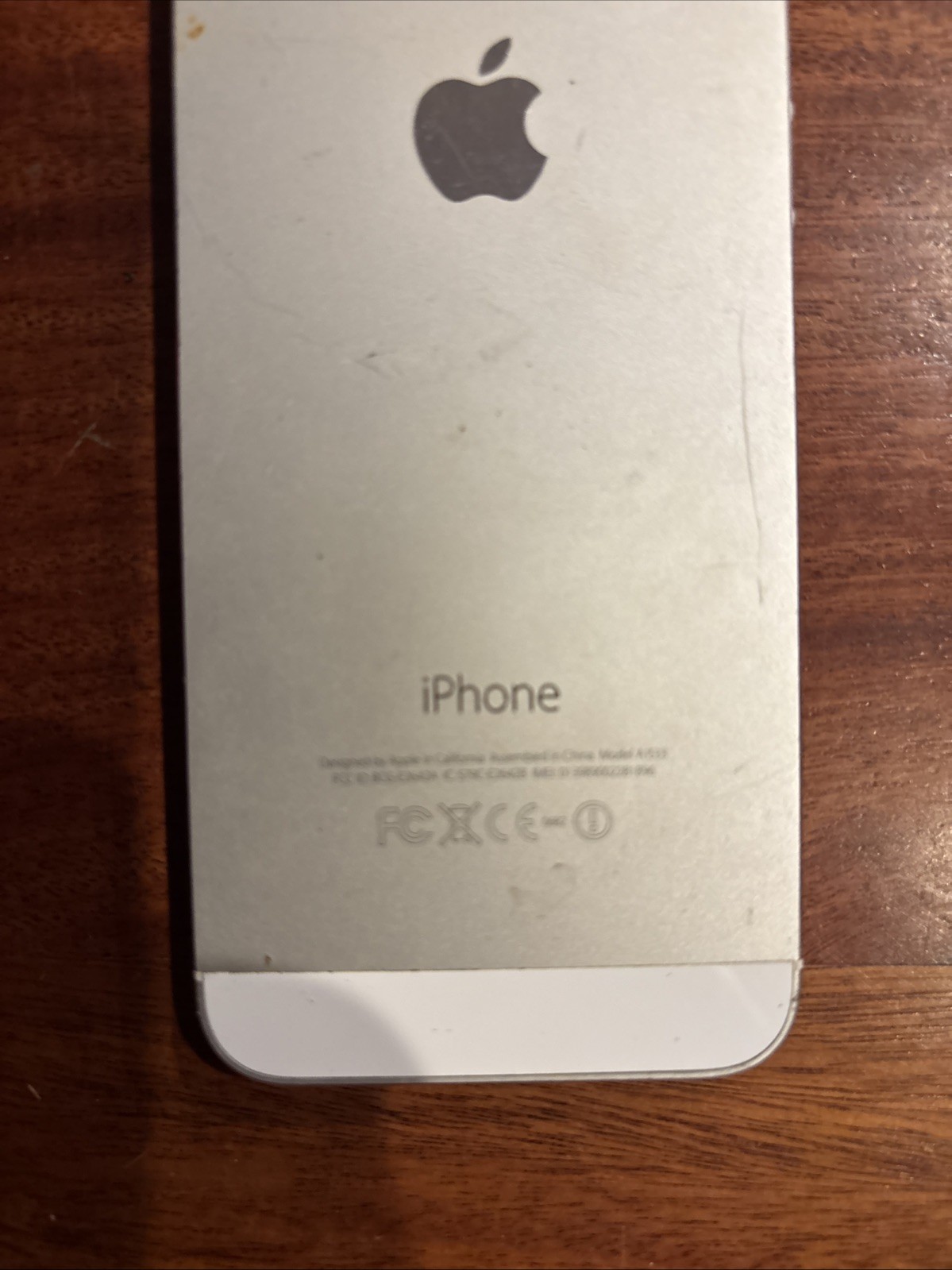 Apple iPhone 5s Model A1533 Untested For Parts Or Repair