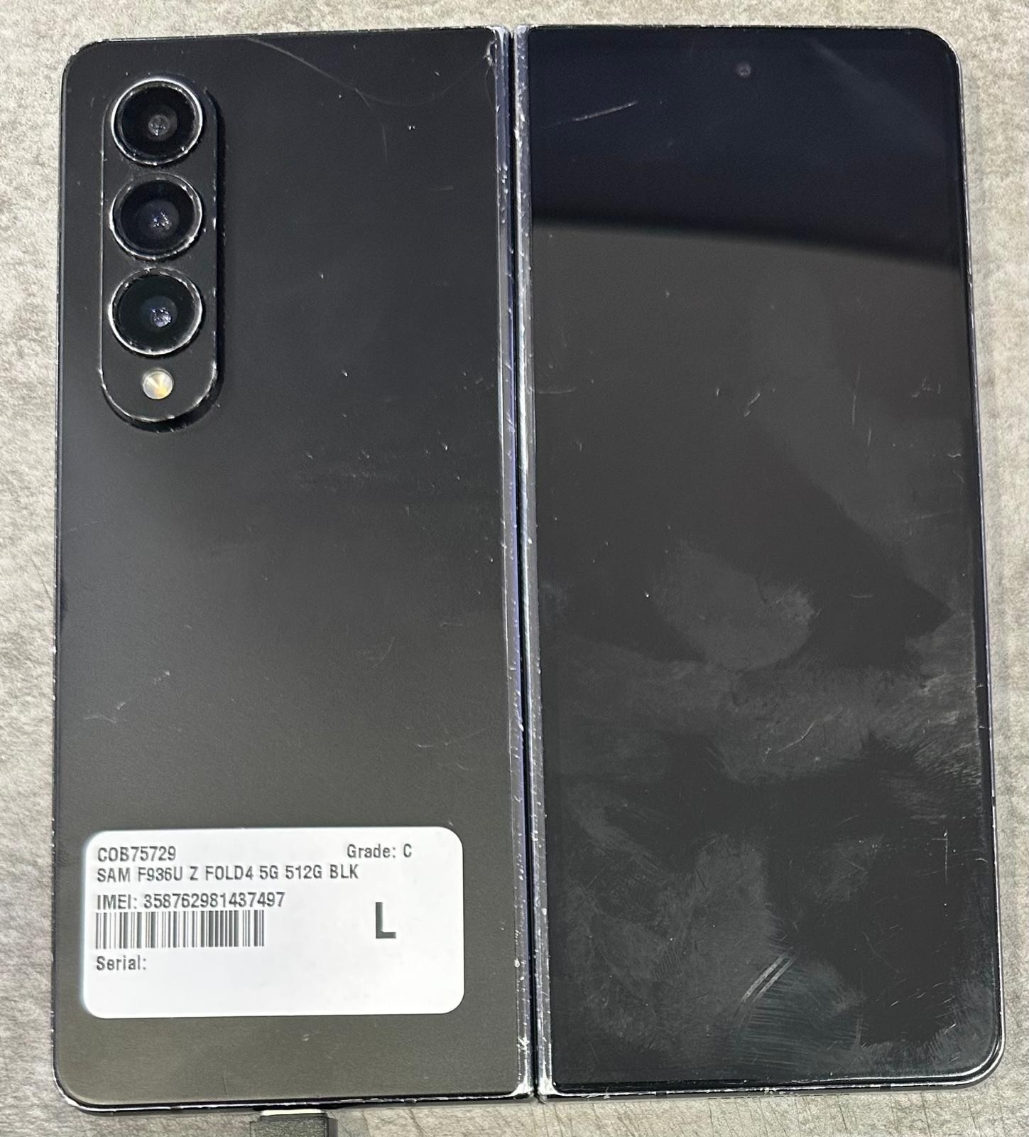 Samsung Galaxy Z Fold 4 Dual 256GB Phantom Black – UNLOCKED