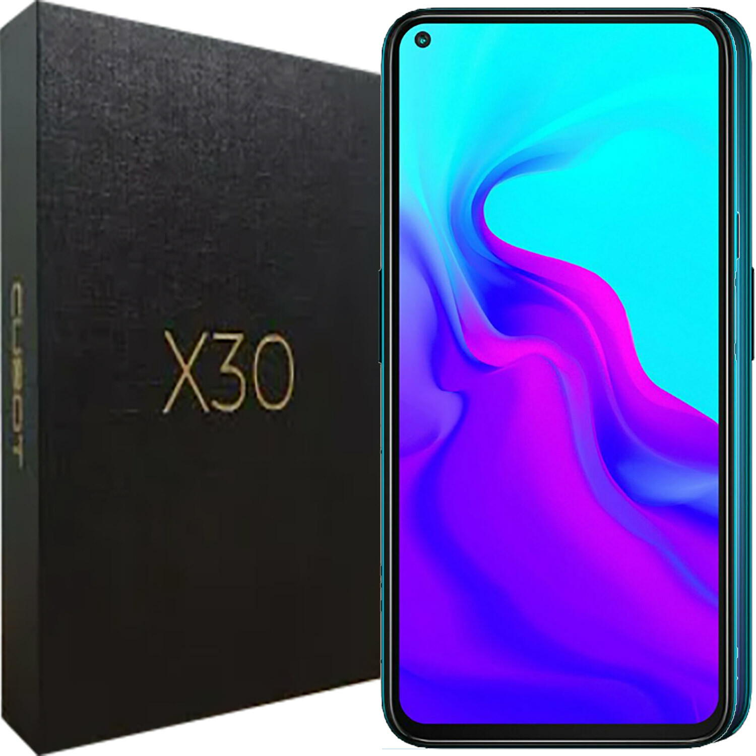 BNIB Cubot X30 Dual-SIM 256GB ROM + 8GB RAM Gradient Factory Unlocked 4G/LTE GSM