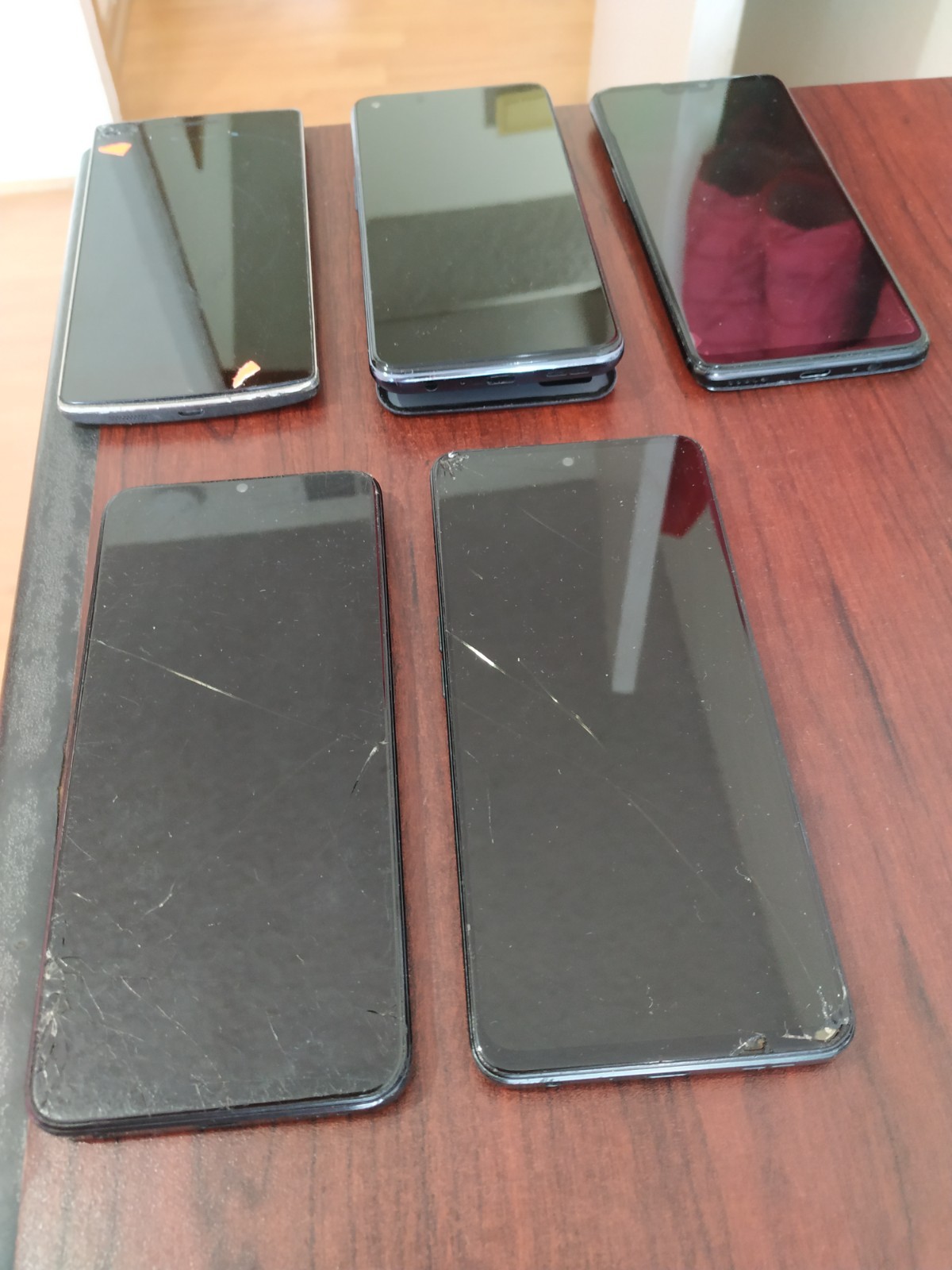 Lot of 5 OnePlus Nord N300 5G CPH2389 /N30 CPH2515/N10 5G/One A0001/other