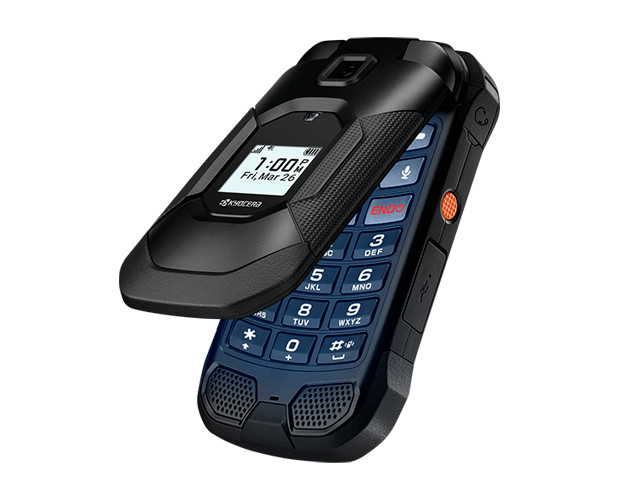 Kyocera DuraXA Equip 4G LTE 16GB PTT Rugged Flip GSM Unlocked T-Mobile (E4831)
