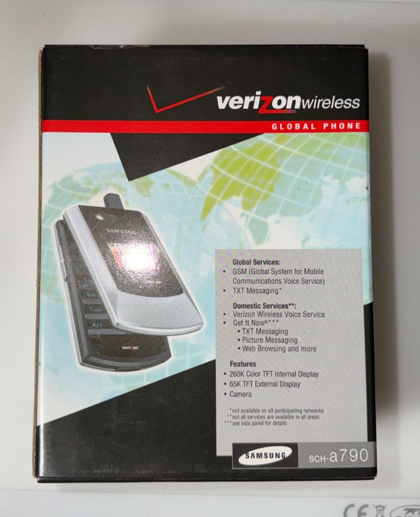 Samsung SCH-a790 CDMA Cellular Phone (Verizon), Very Rare