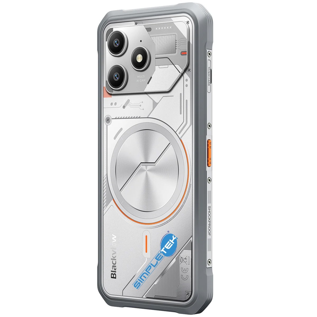 Blackview Fort 100 Rugged Android 16 Smartphone 8GB RAM 128GB IP69K 5000mAh