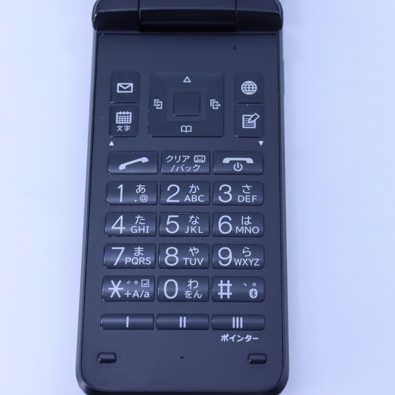 kyocera A204KC Keitai 4 black Android Flip Phone Japan seller