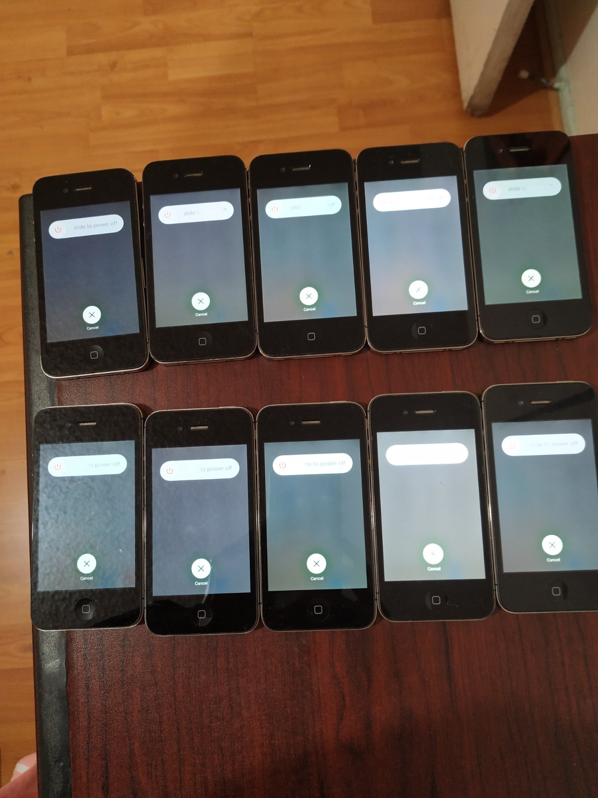 Lot of 10 Apple iPhone 4S A1387 16GB Black ( AT&T/ Verizon /OTA )