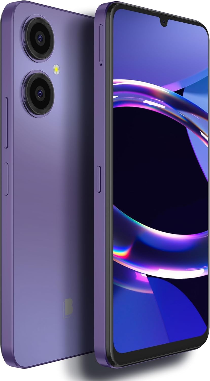 BLU G64|Unlocked|6.8” HD+ Infinity Display|256GB|Dual 50MP Camera|Purple