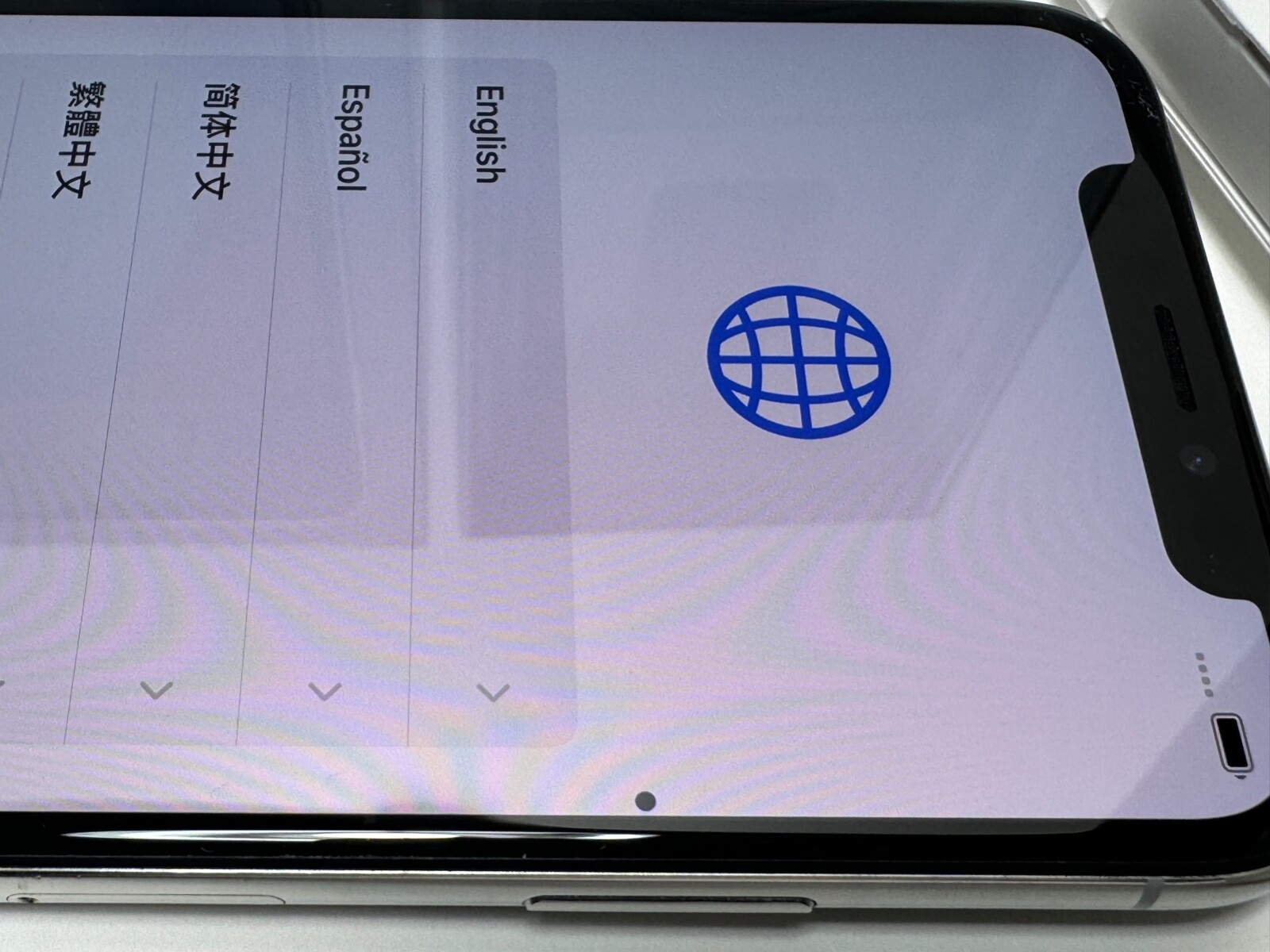 Apple iPhone X 64Gb UNLOCKED Silver A1865 s/n F2NVR6A8JCLG Used Works Great