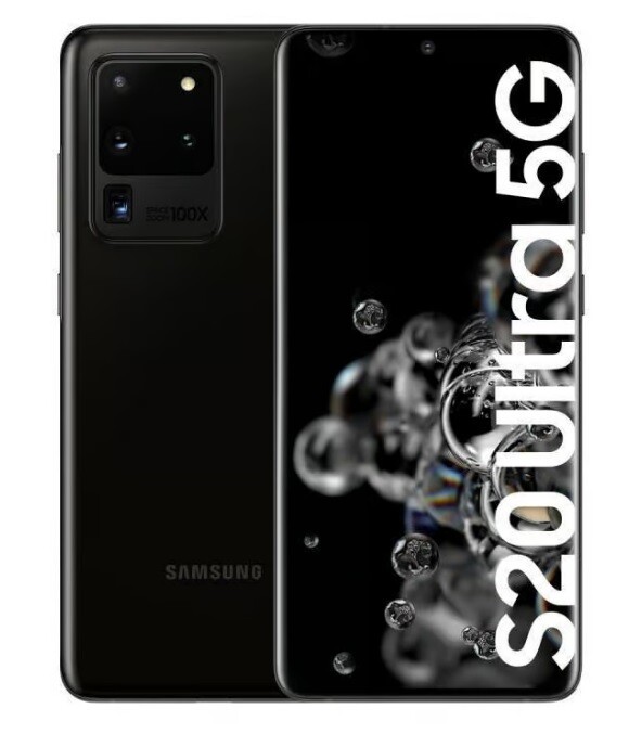 Samsung Galaxy S20 Ultra SM-G988U 5G Unlocked16GB/512GB 6.9″ Black OPEN BOX US