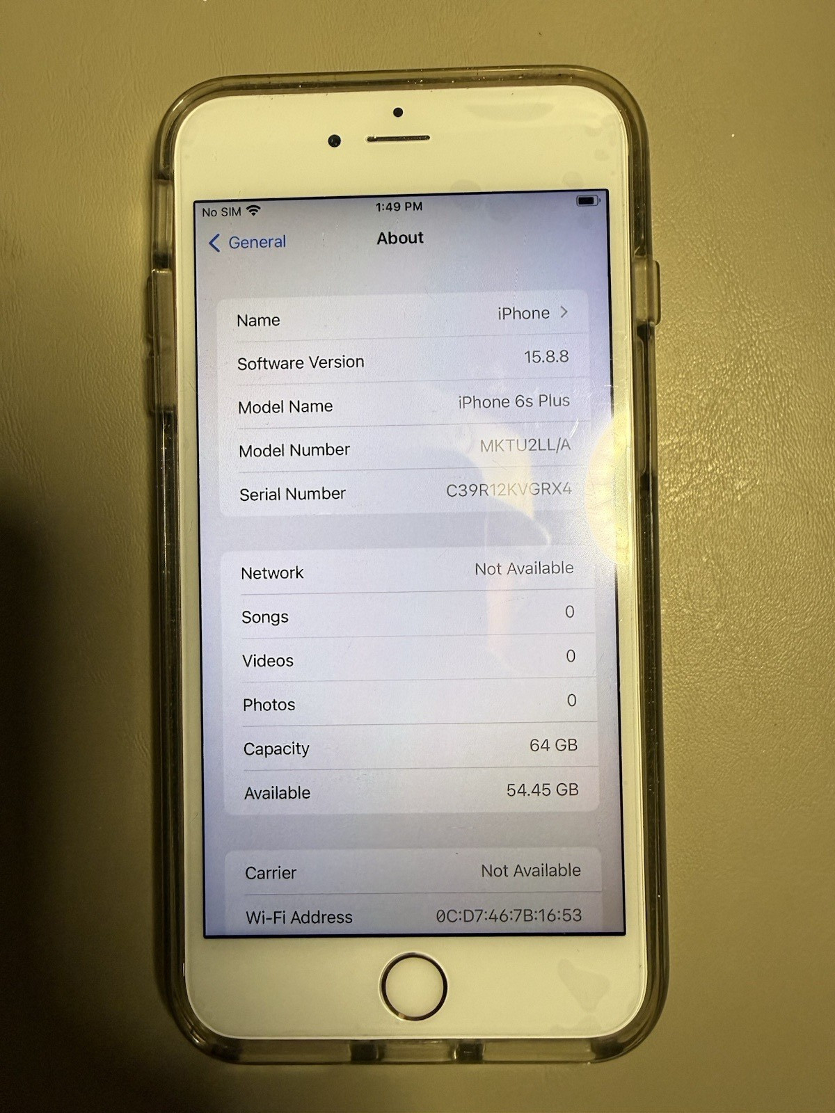 Apple iPhone 6s Plus 64GB – Unlocked, Rose Gold – iOS 4G