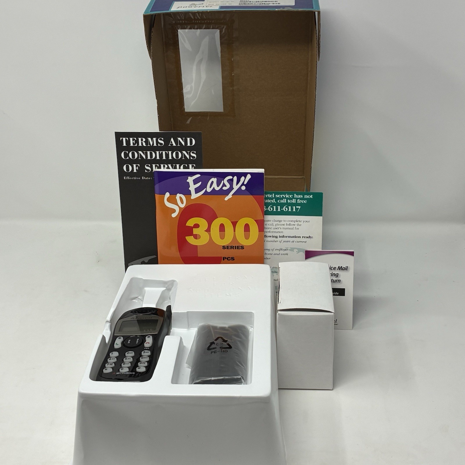 VINTAGE RARE MITSUBISHI G310 GSM 2G ONLY BAR CELL PHONE MOBILE POCKET IN BOX