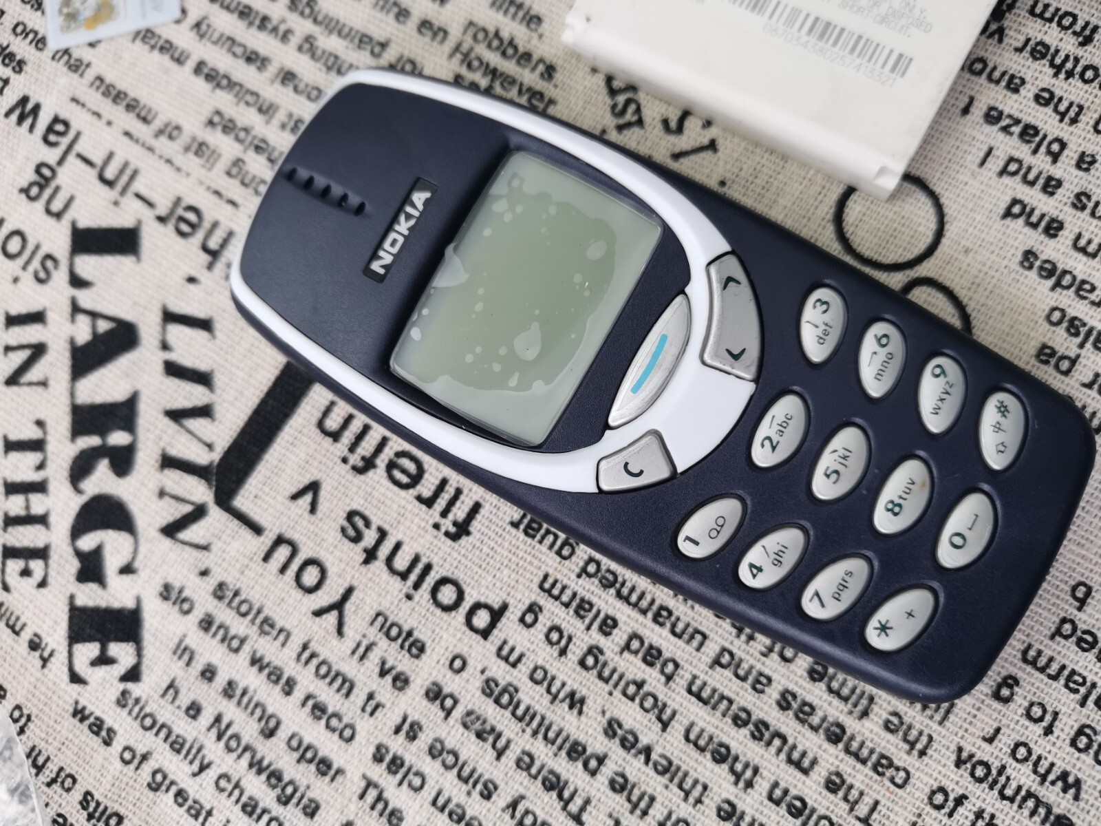 Nokia 3310 – blue (Unlocked) Cellular Phone