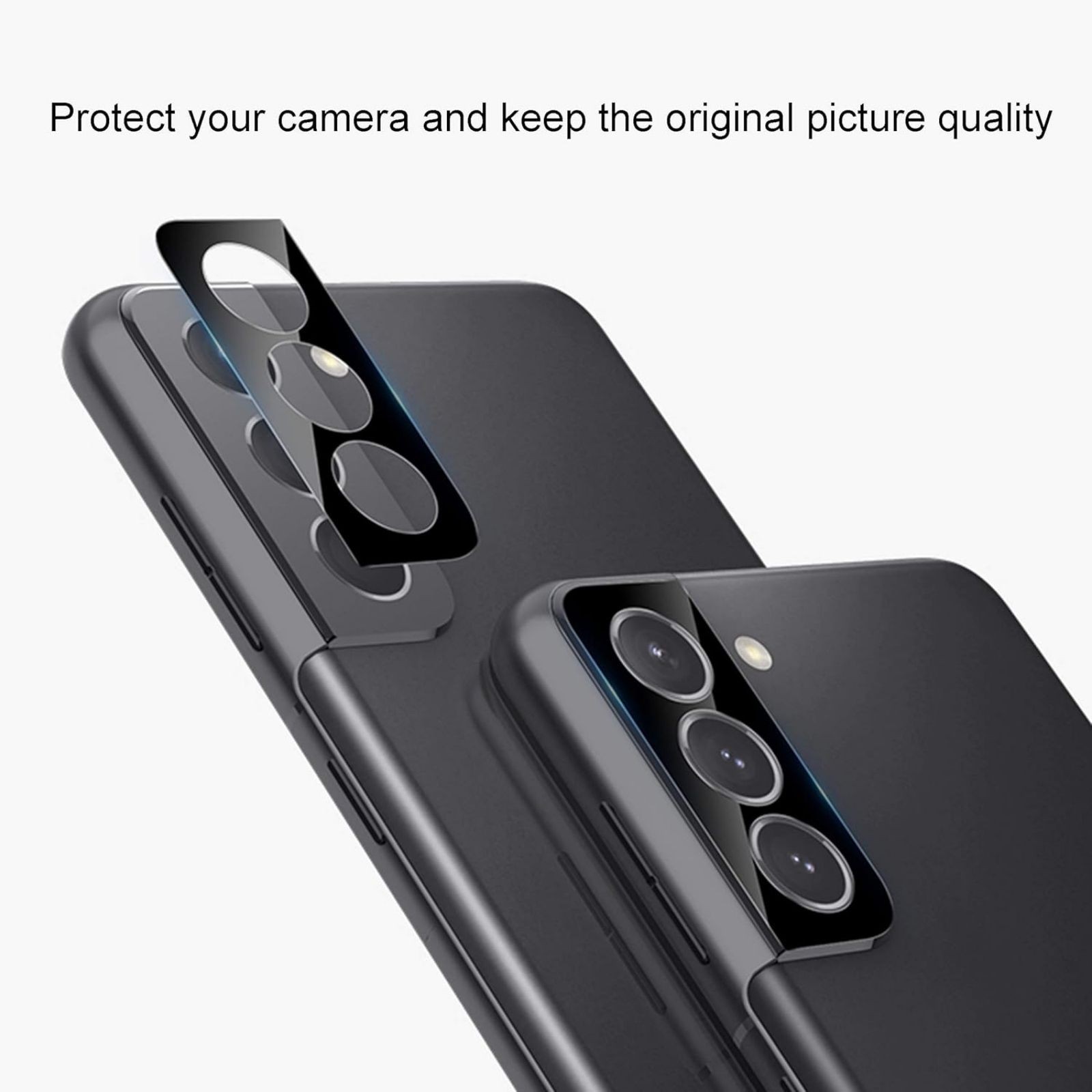 3+3 Pack Screen Protector & Camera Lens Protector for Galaxy S22+ Anti-Scratch